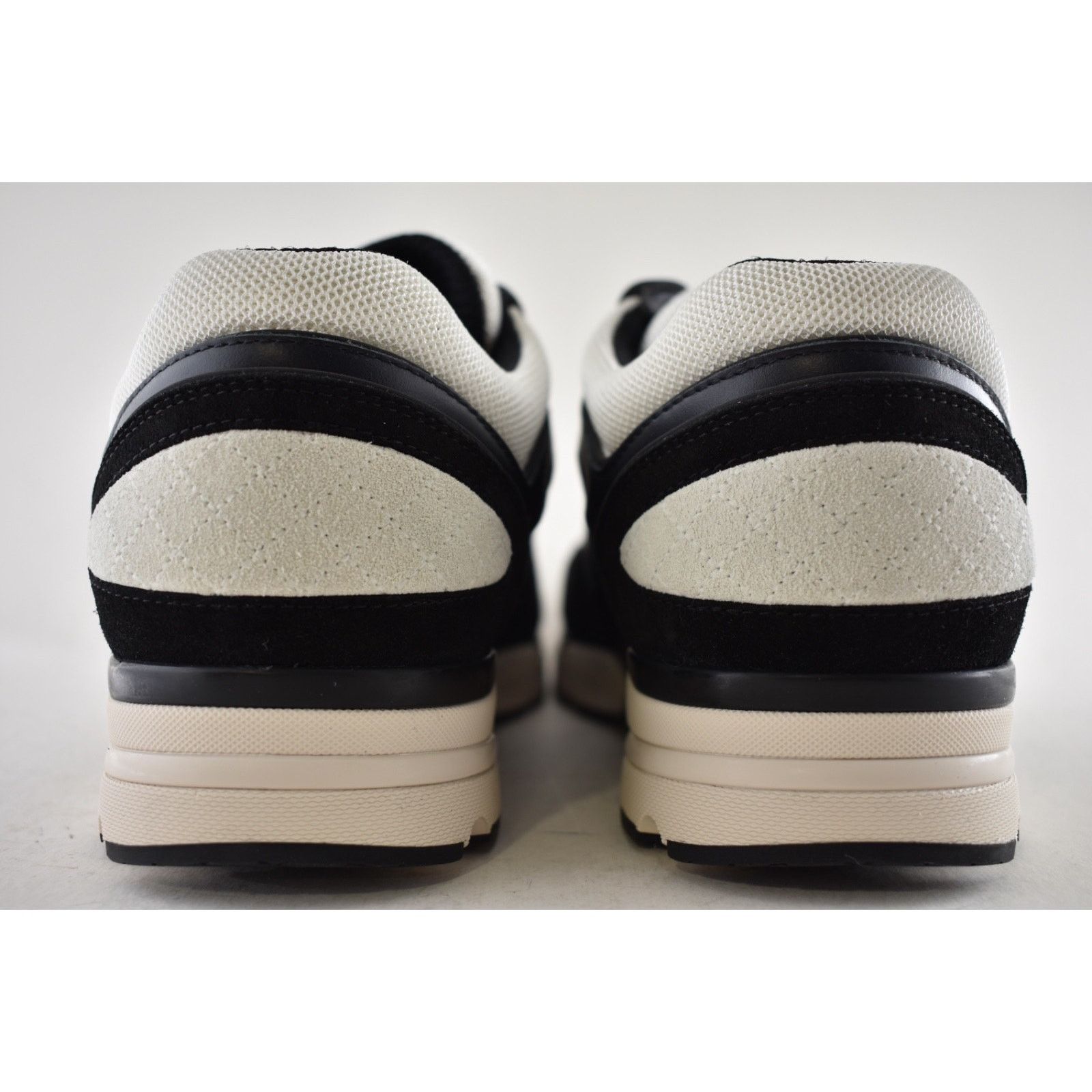 Chanel Mens Navy Blue Black White CC Logo Low Top Trainer Sneakers Size US 11 / EU 44 - 12 Thumbnail