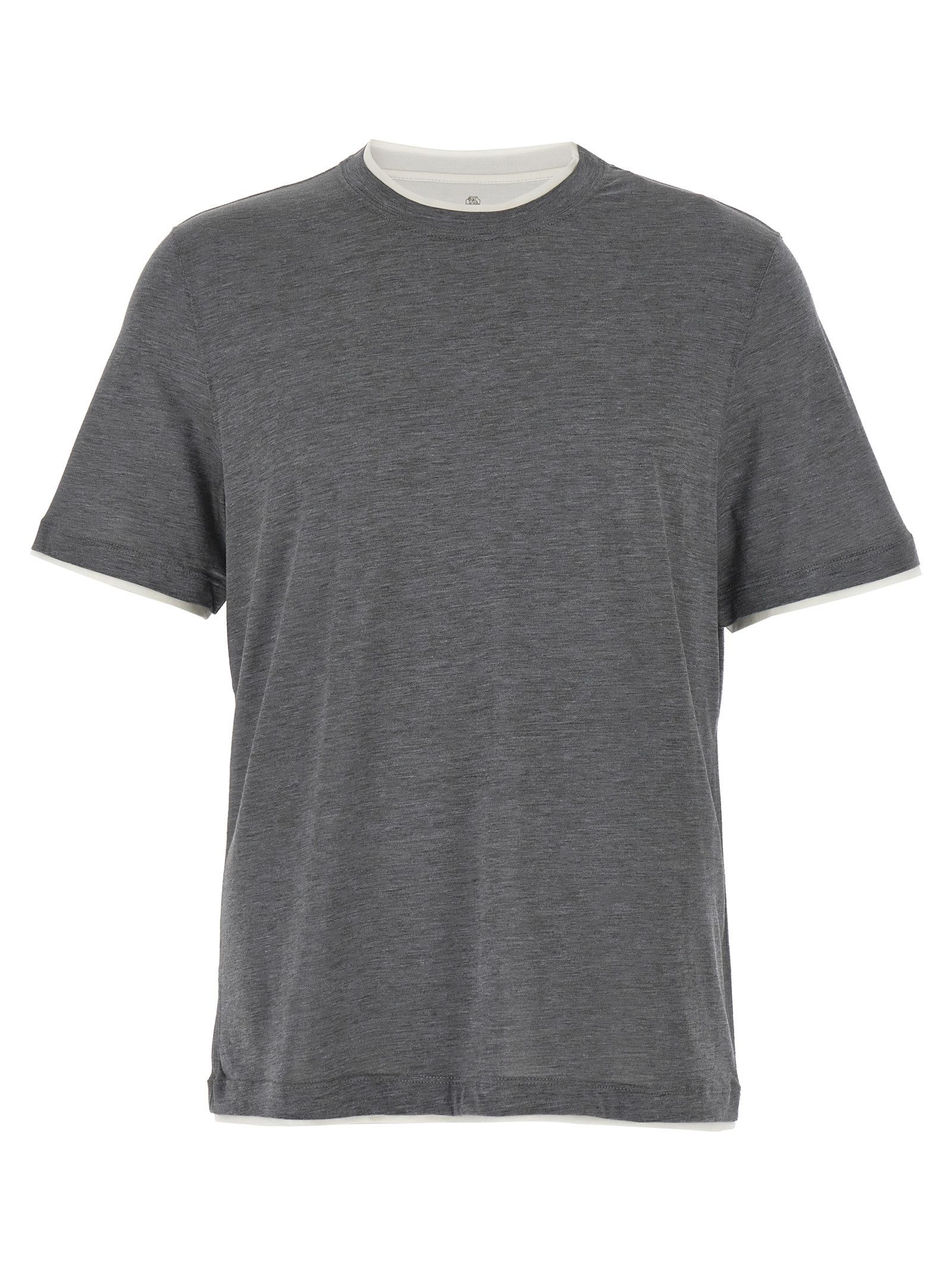 Brunello Cucinelli Layered T-Shirt Size US M / EU 48-50 / 2 - 1 Thumbnail