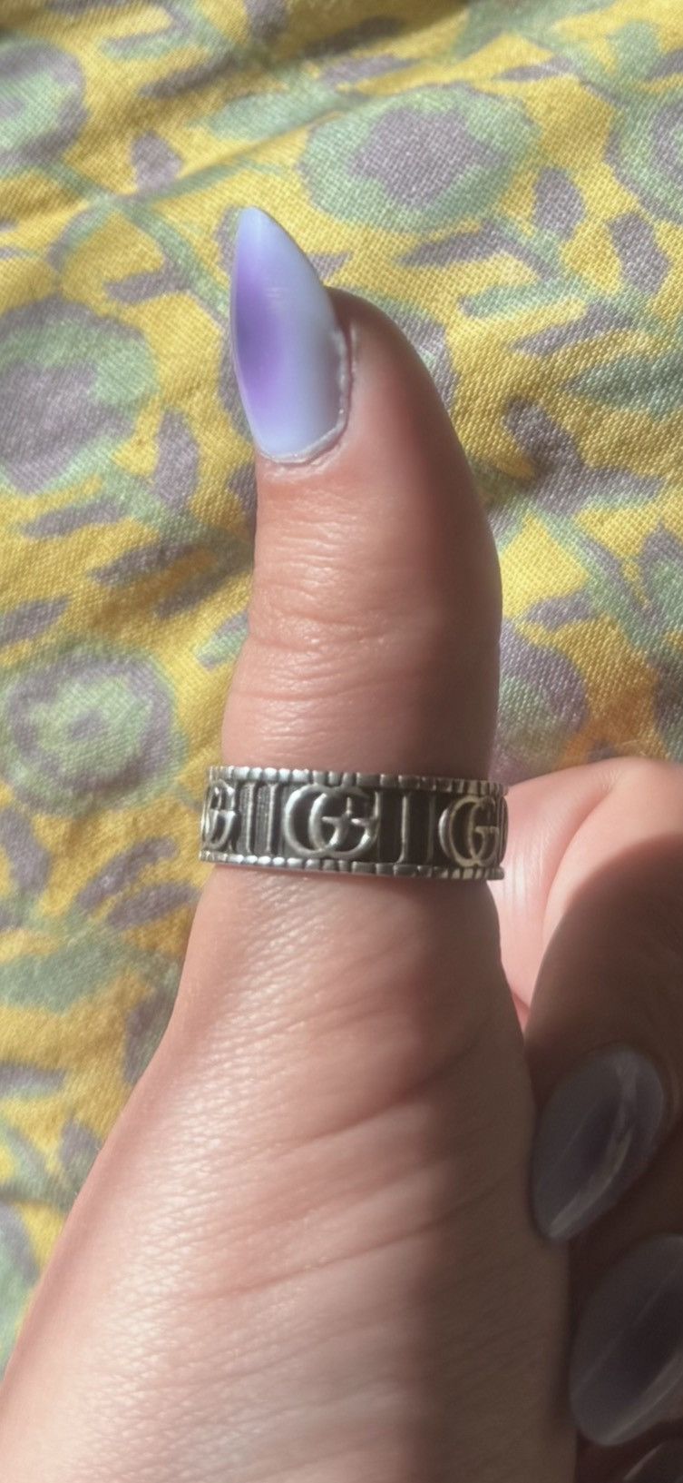 Gucci Gucci GG Marmont wide ring Size ONE SIZE - 1 Thumbnail