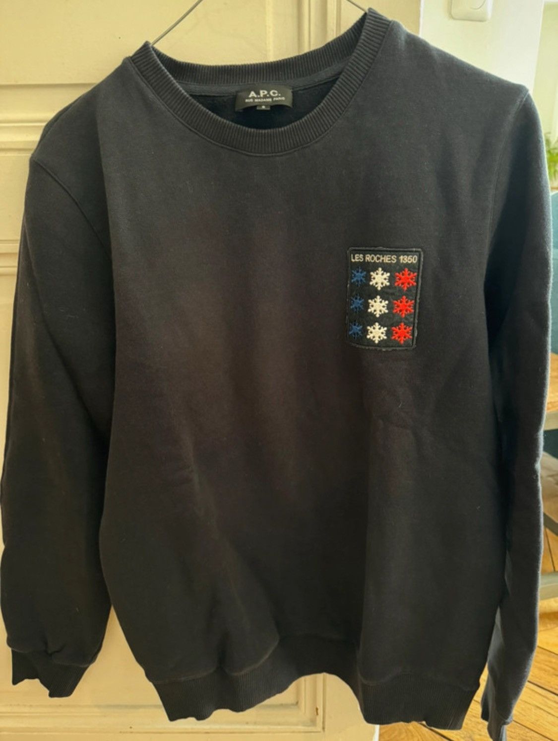A.P.C. A.P.C Les Roches sweatshirt Size US S / EU 44-46 / 1 - 1 Thumbnail