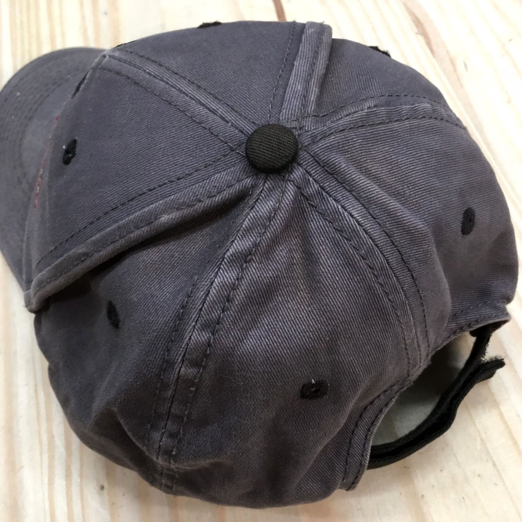 Vintage Rooster Booster PF Baseball Cap Hat One Size Grey Adjustable Embroidered Mens Size ONE SIZE - 7 Thumbnail