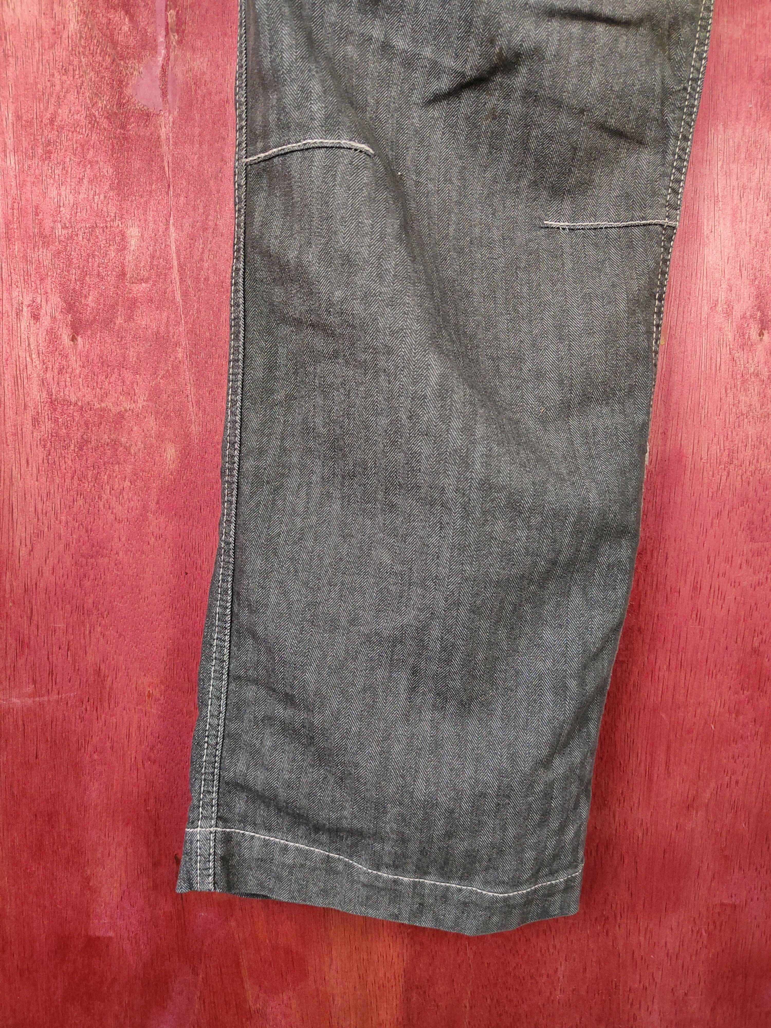 Japanese Brand Dogman Black Multipocket Tactical Cargo Pants #S1278 Size US 34 / EU 50 - 4 Thumbnail