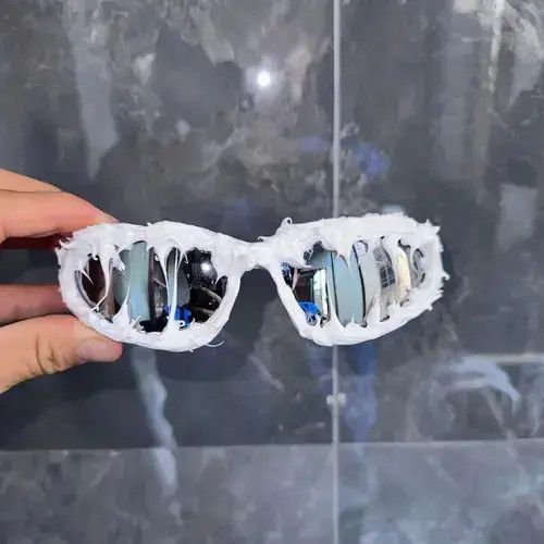 Other Epoxy handmade custom avant-garde sunglasses Size ONE SIZE - 3 Thumbnail