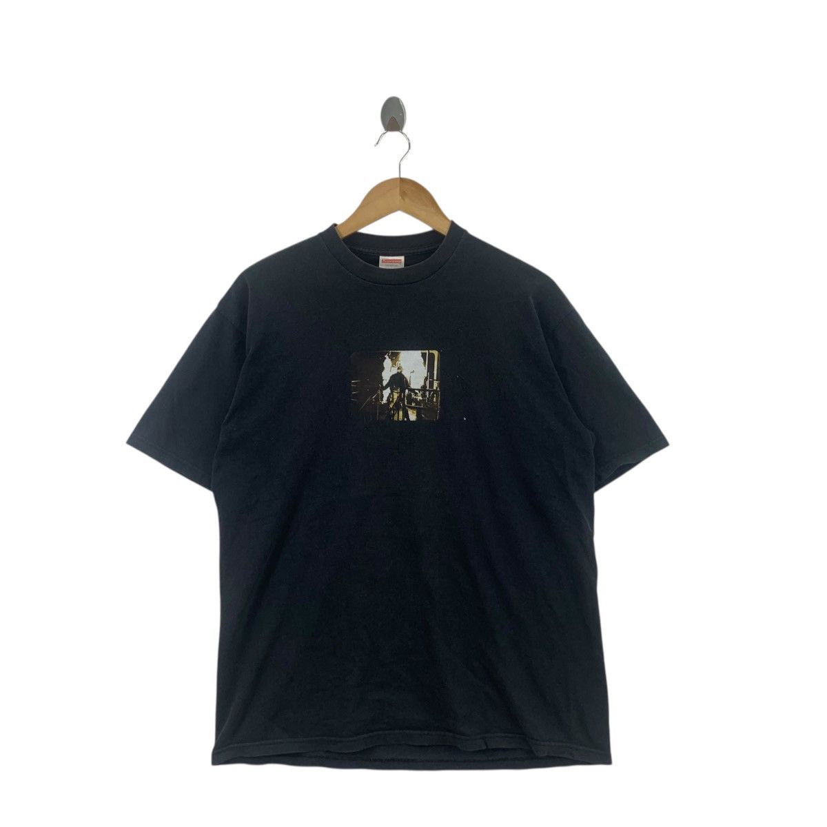 Supreme Vintage 1999 SUPREME x SSUR Man On Fire Tee Shirt Top Size US L / EU 52-54 / 3 - 3 Thumbnail