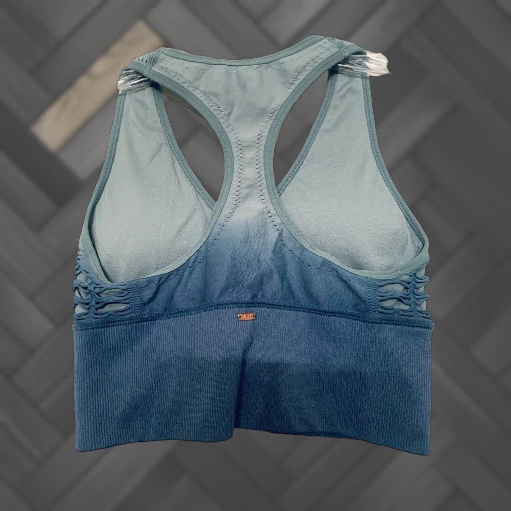 Pinko Victoria’s Secret Pink Active Seamless Lightly Lined Sports Bra Size S Blue Size ONE SIZE - 1 Thumbnail