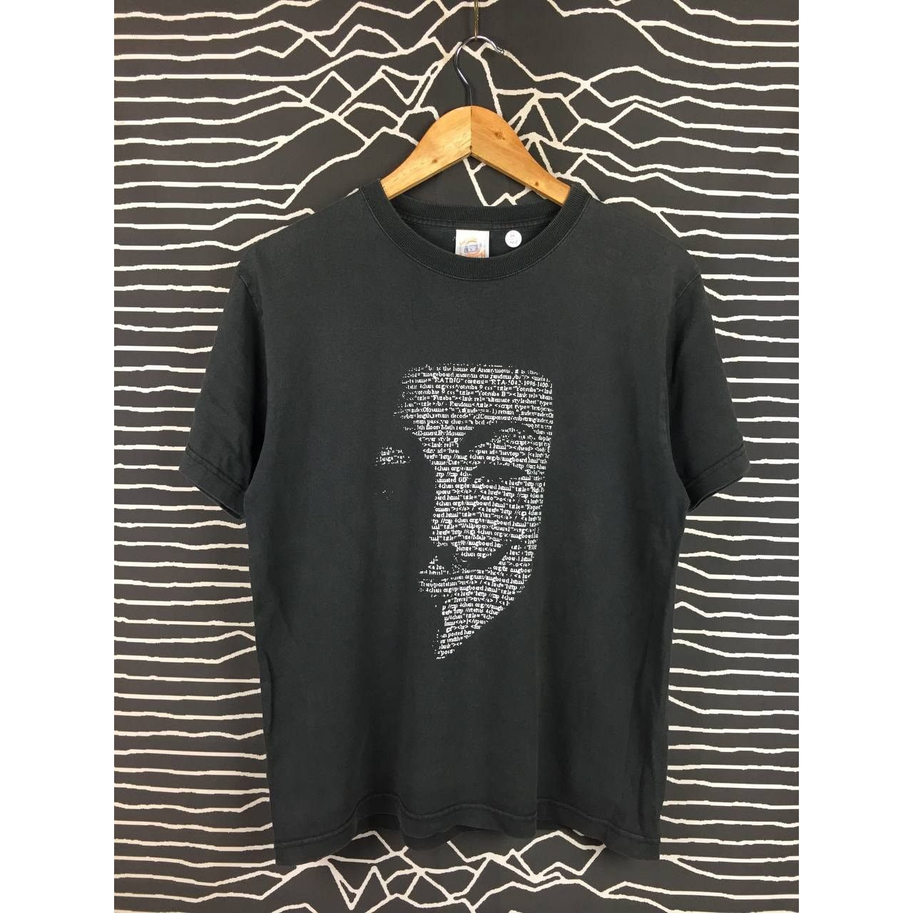 Japanese Brand Anonymous Guy Fawkes V For Vendetta Inspired Movie Tee Size US M / EU 48-50 / 2 - 1 Thumbnail