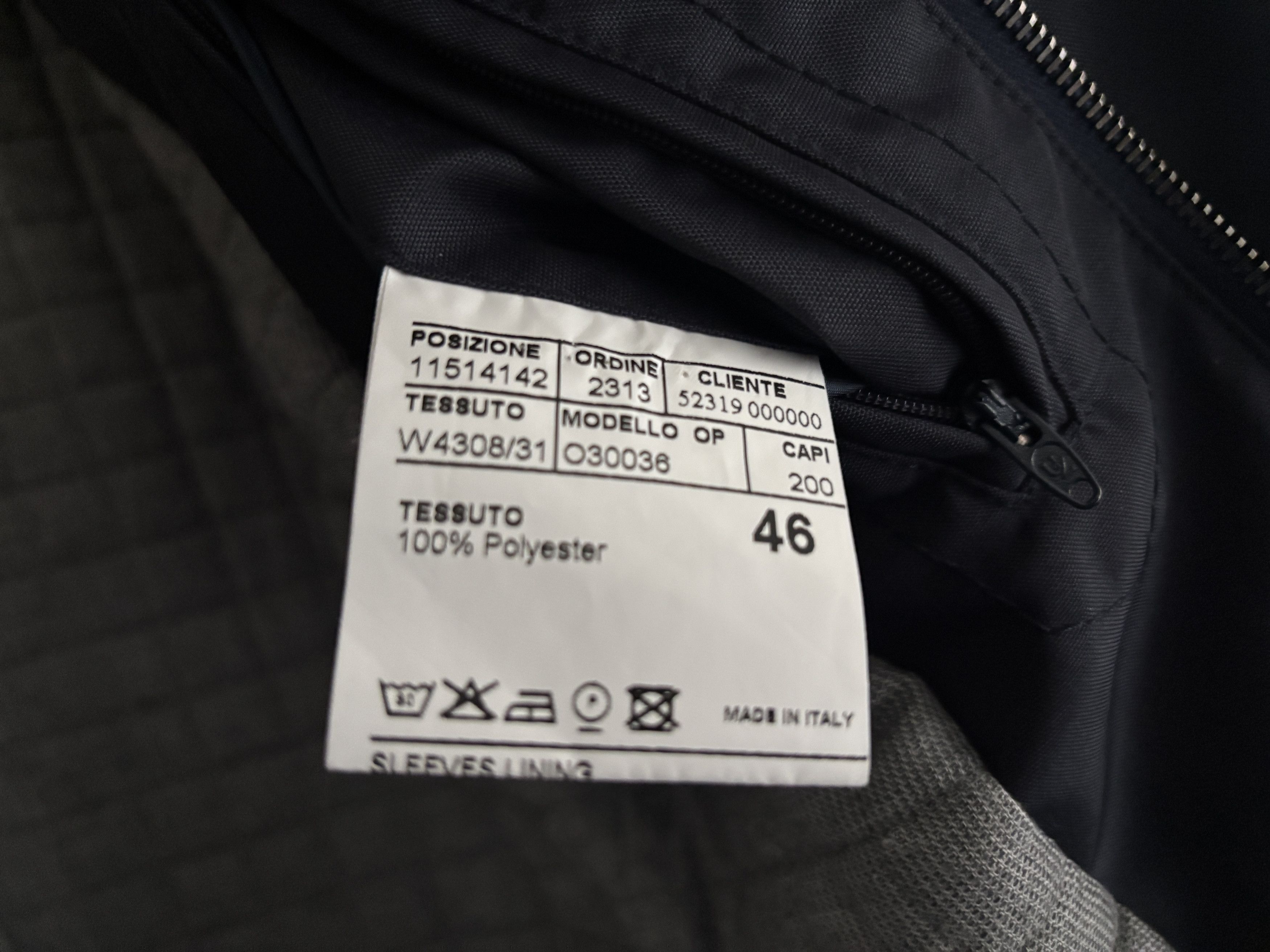 Canali $1600 Rain & Wind Tech Hybrid Zip Jacket/ Sport Coat Size US S / EU 44-46 / 1 - 11 Thumbnail