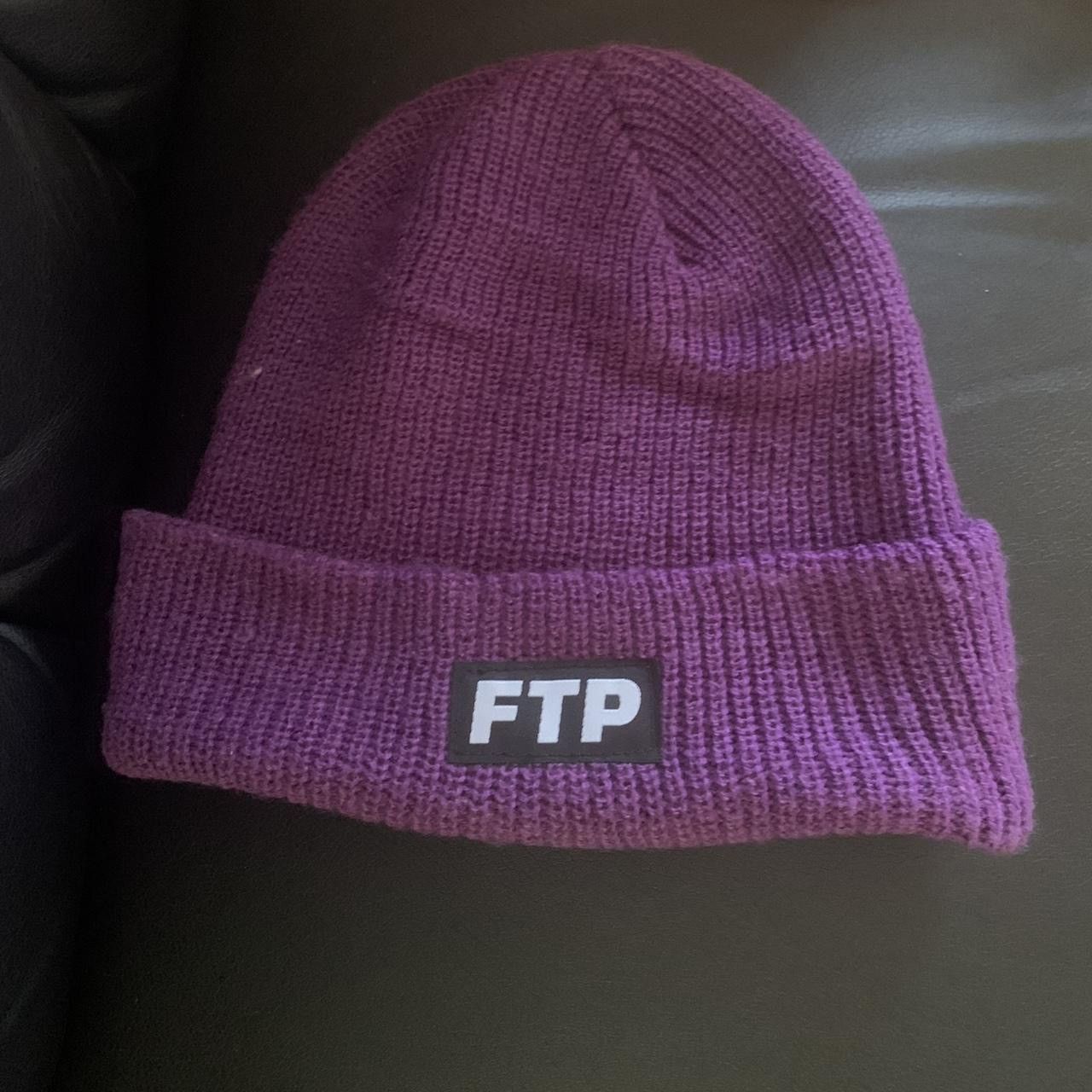 Fuck The Population Purple FTP Beanie Size ONE SIZE - 2 Thumbnail