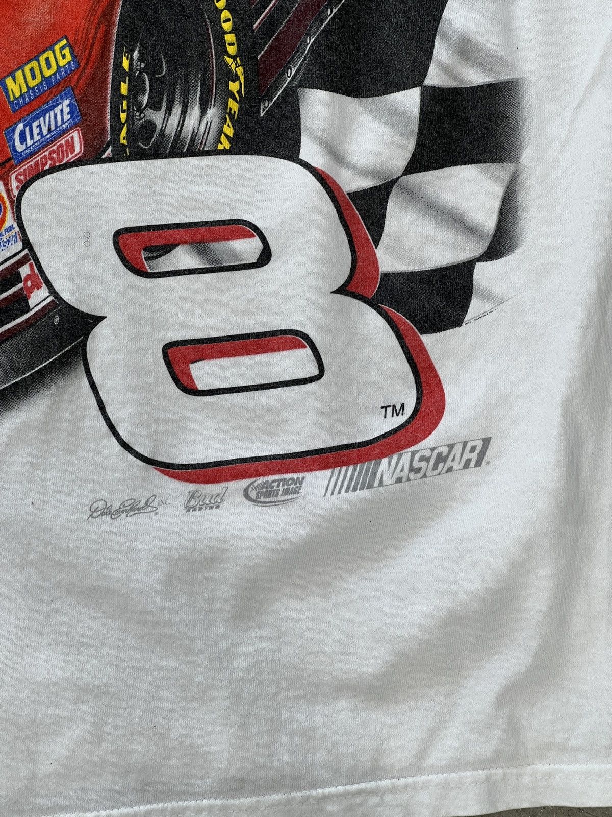 NASCAR Vintage AOP NASCAR Dale Earnhardt Jr Red Hot Racing Large Size US L / EU 52-54 / 3 - 6 Thumbnail