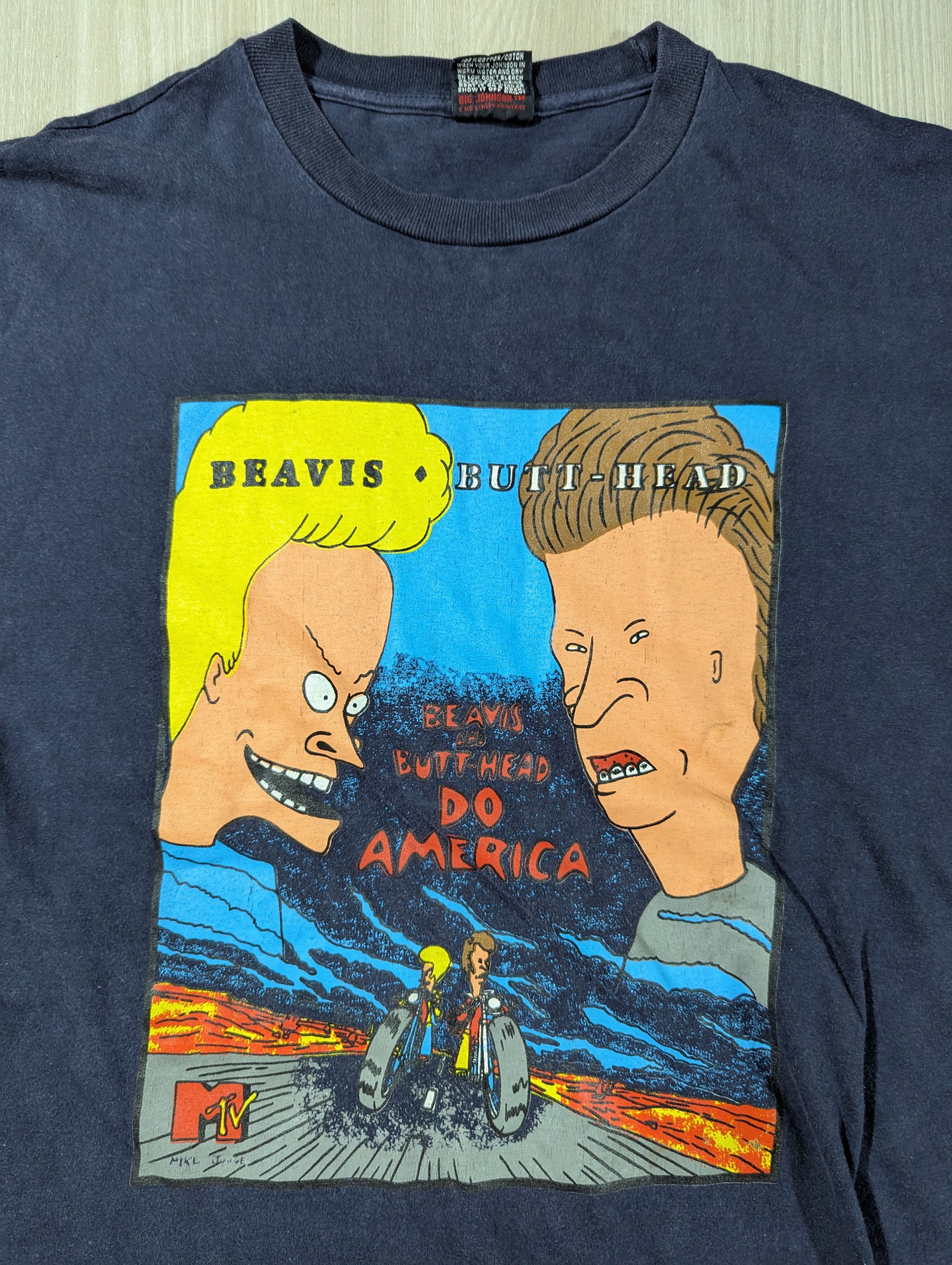 Mtv × Vintage 90s Beavis and Butt-Head do America tee Size US XL / EU 56 / 4 - 2 Thumbnail