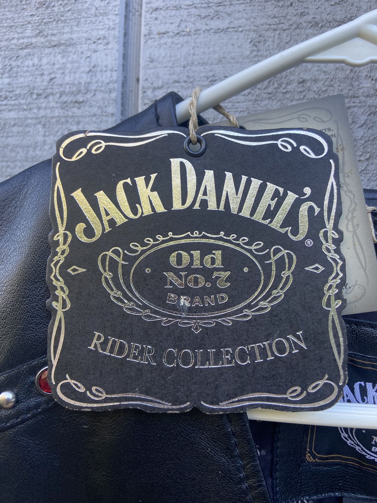 Other Jack Daniels Old No. 7 Women’s Leather Motorcycle Vest S Size S / US 4 / IT 40 - 6 Thumbnail
