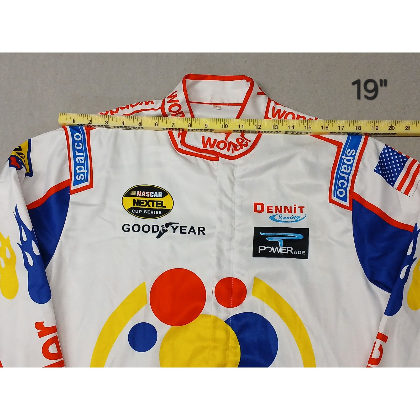 Other Legend Ricky Bobby (Large) Silk Nascar Style Racing Jacket Size US L / EU 52-54 / 3 - 3 Thumbnail