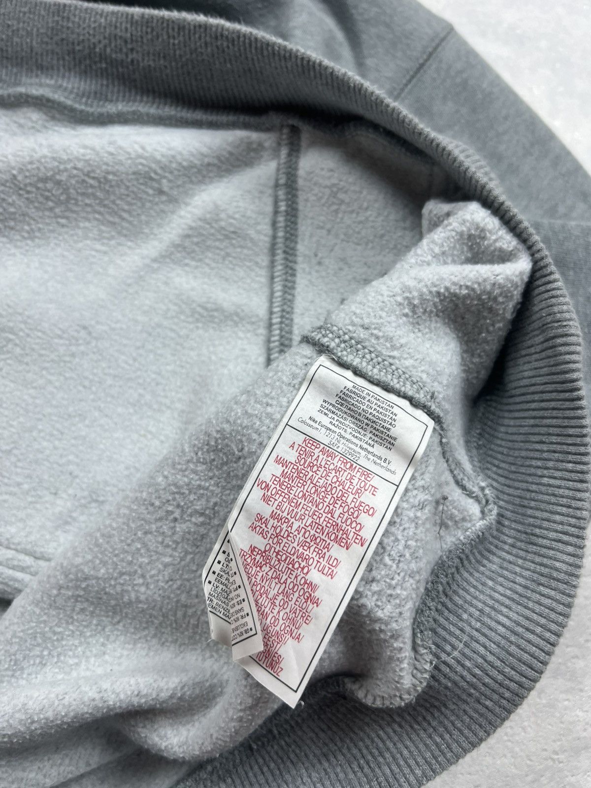 Nike 00s Nike Air Big Logo Vintage Y2K Oversized Retro Hoodie Size US XL / EU 56 / 4 - 10 Thumbnail