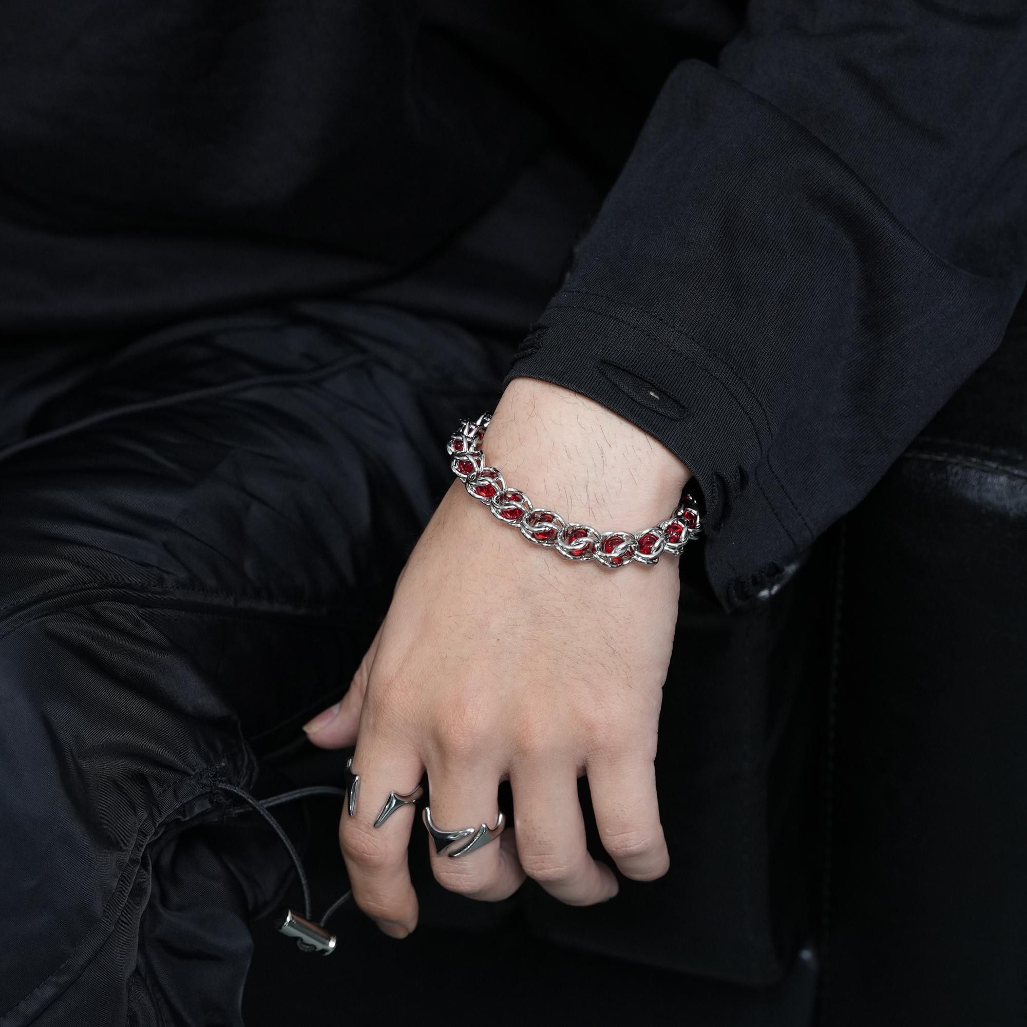Jewelry New Trend Bracelet Y2K Punk Chain Gotch Bracelets Chains Size ONE SIZE - 1 Thumbnail