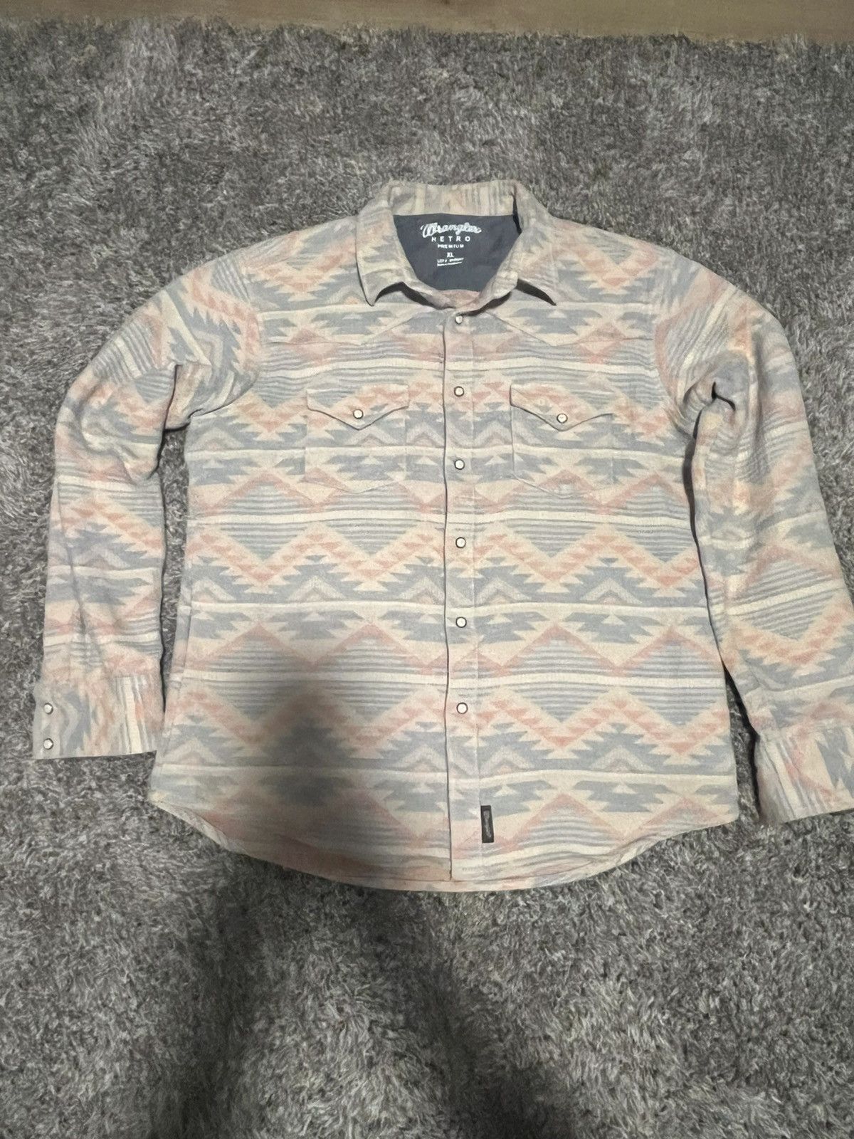 Wrangler Retro Wrangler Snap Button Size US XL / EU 56 / 4 - 1 Thumbnail