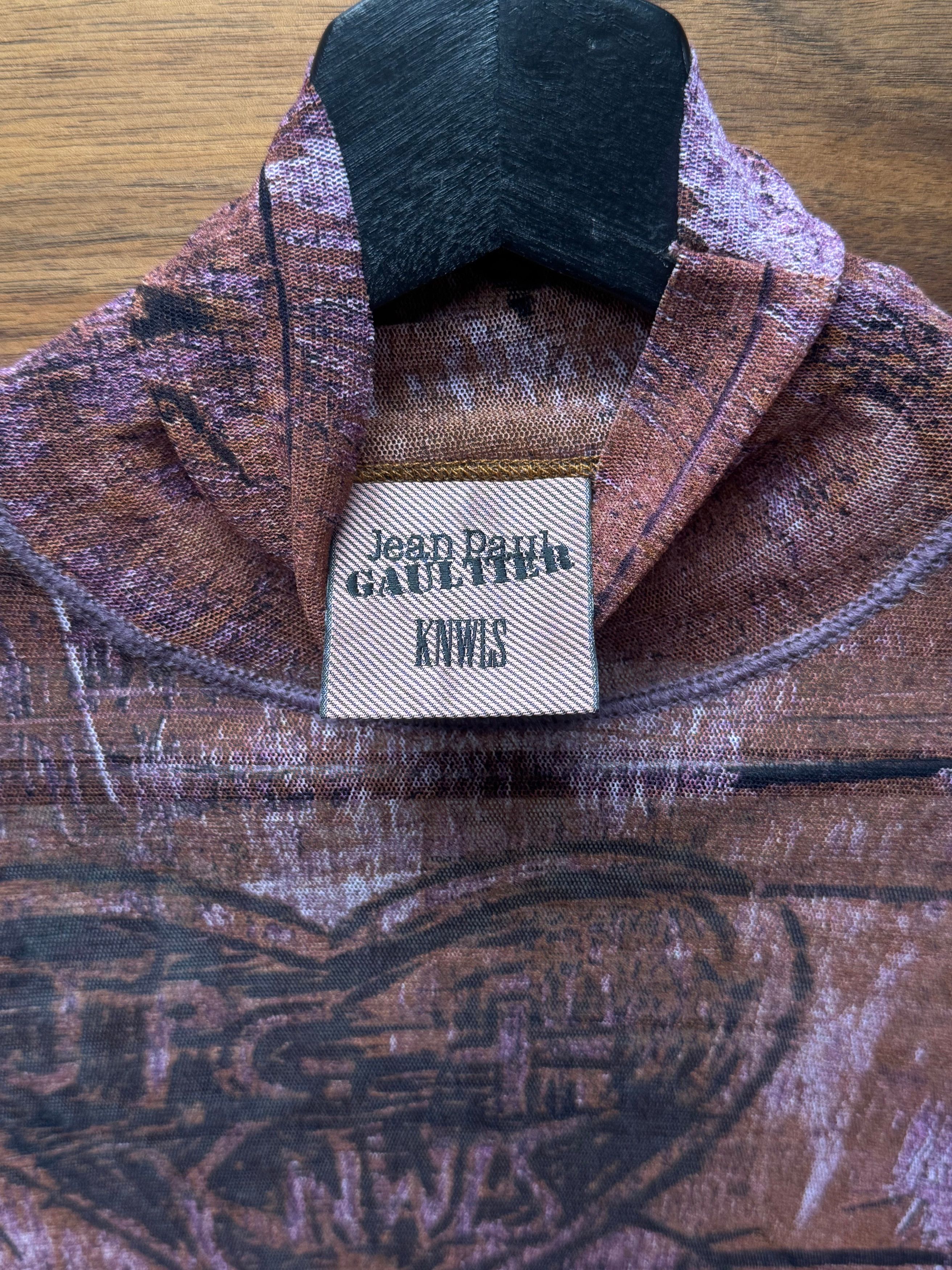 Other Jean Paul Gaultier x KNWLS Mesh Long Sleeve Shirt Size M / US 6-8 / IT 42-44 - 3 Thumbnail