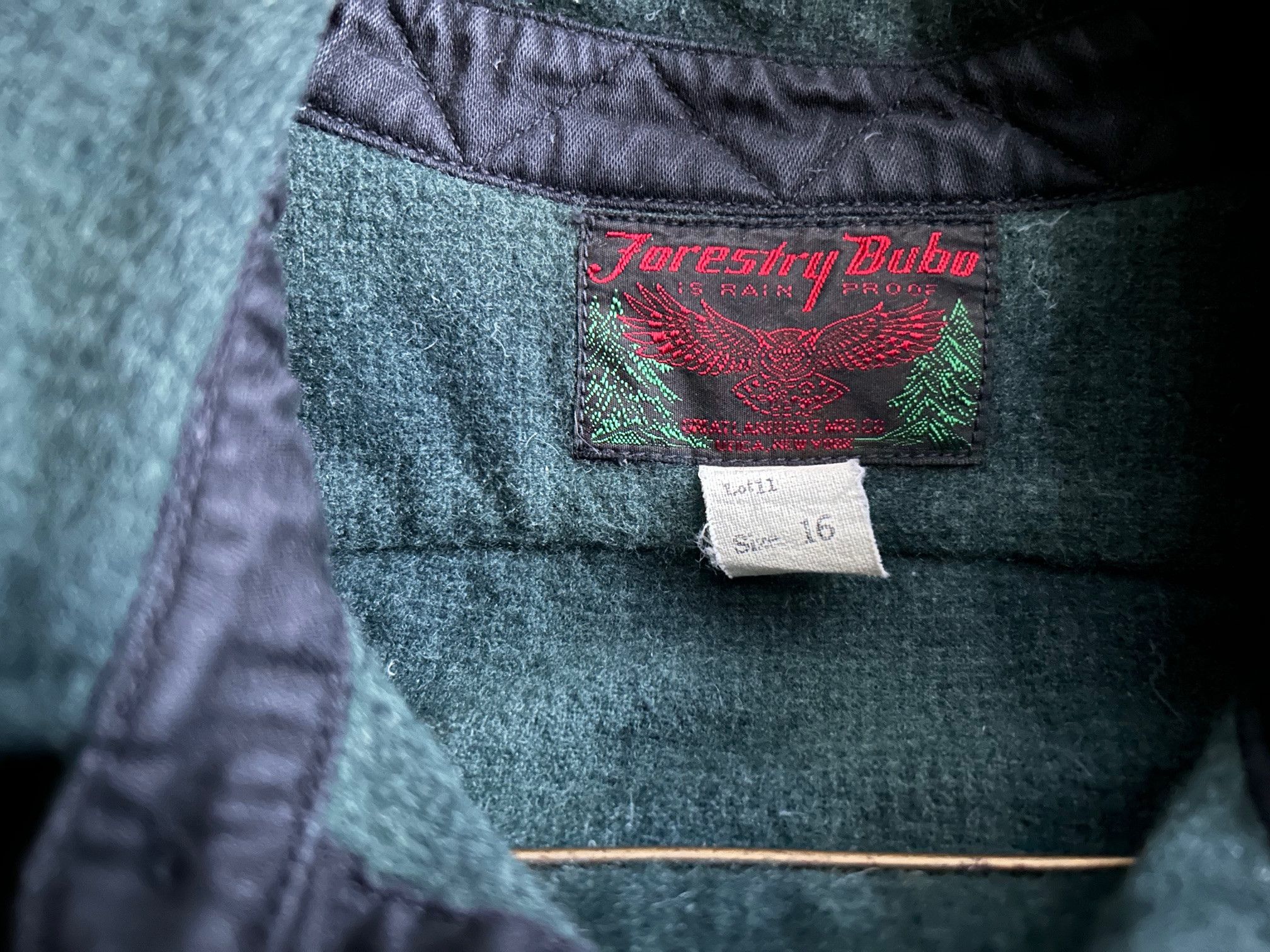 Freewheelers Freewheelers Forestry Bubo "Undercut" Wool Shirt Size US S / EU 44-46 / 1 - 2 Thumbnail
