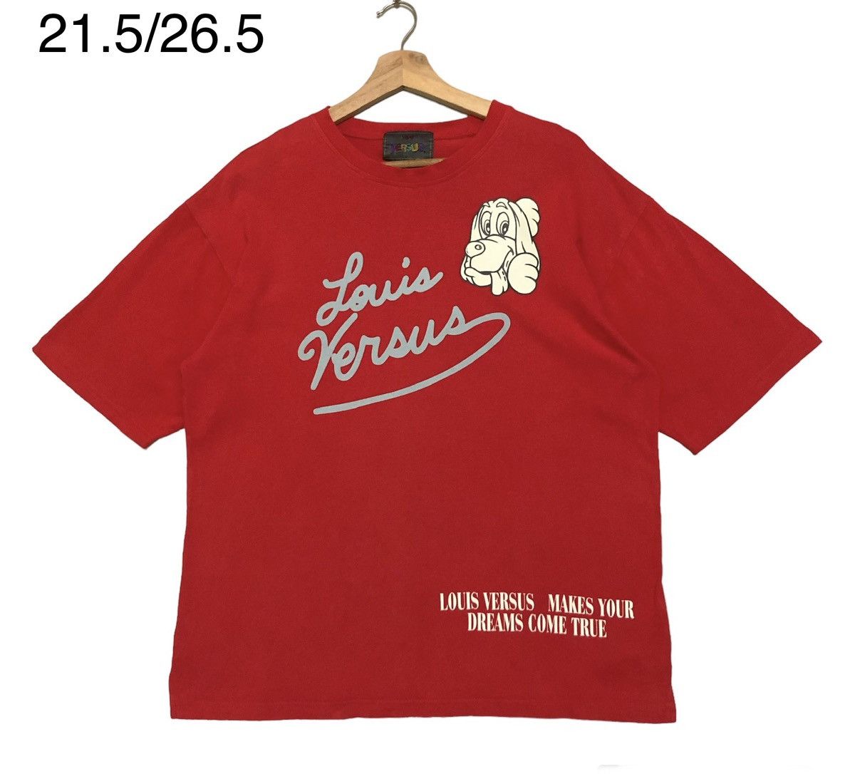 image of Vintage Louis Versus in Red, Men's (Size Large)