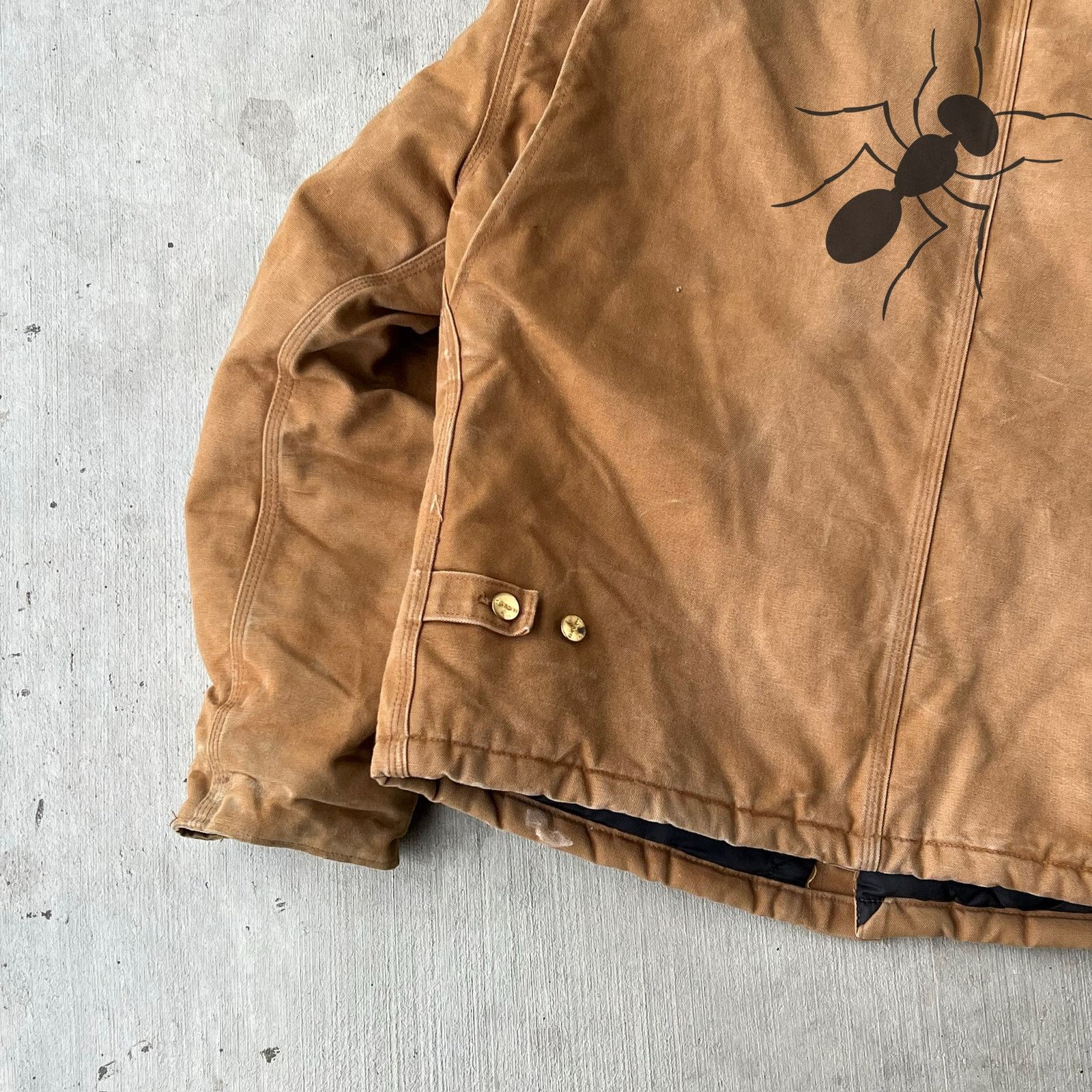 Carhartt × Vintage Carhartt J02 BRN brown work wear jacket Size US L / EU 52-54 / 3 - 12 Thumbnail