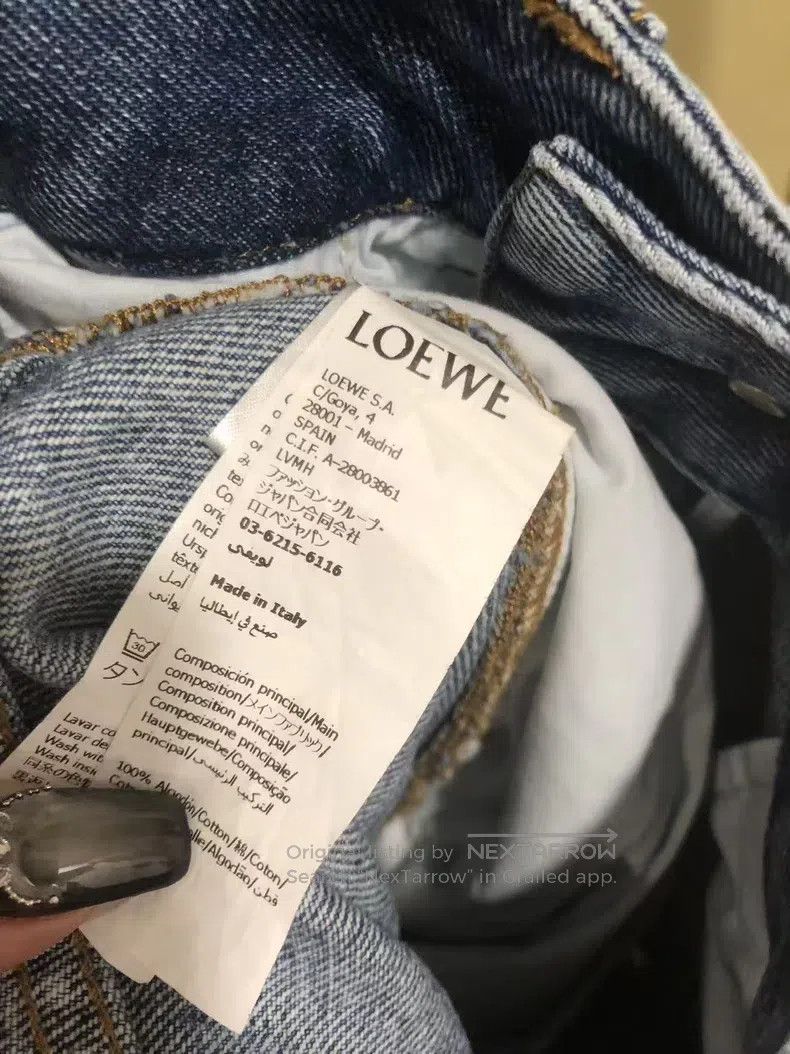 Loewe Loewe size XS Anagram Denim Shorts Size 22" - 5 Thumbnail