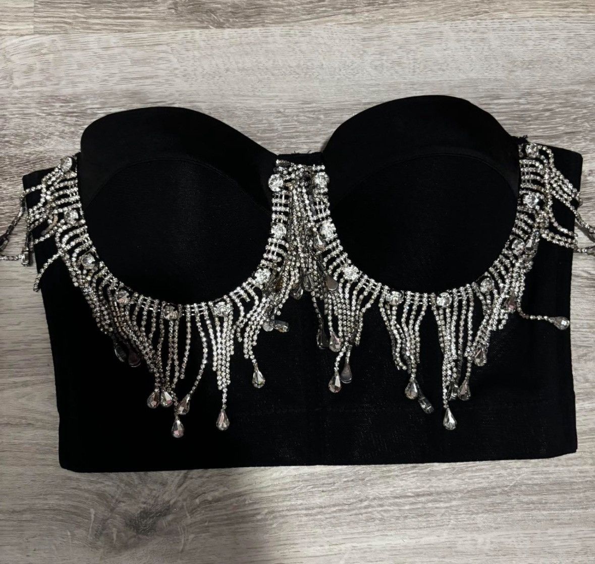 Other Black Corset Top Size XS / US 0-2 / IT 36-38 - 1 Thumbnail