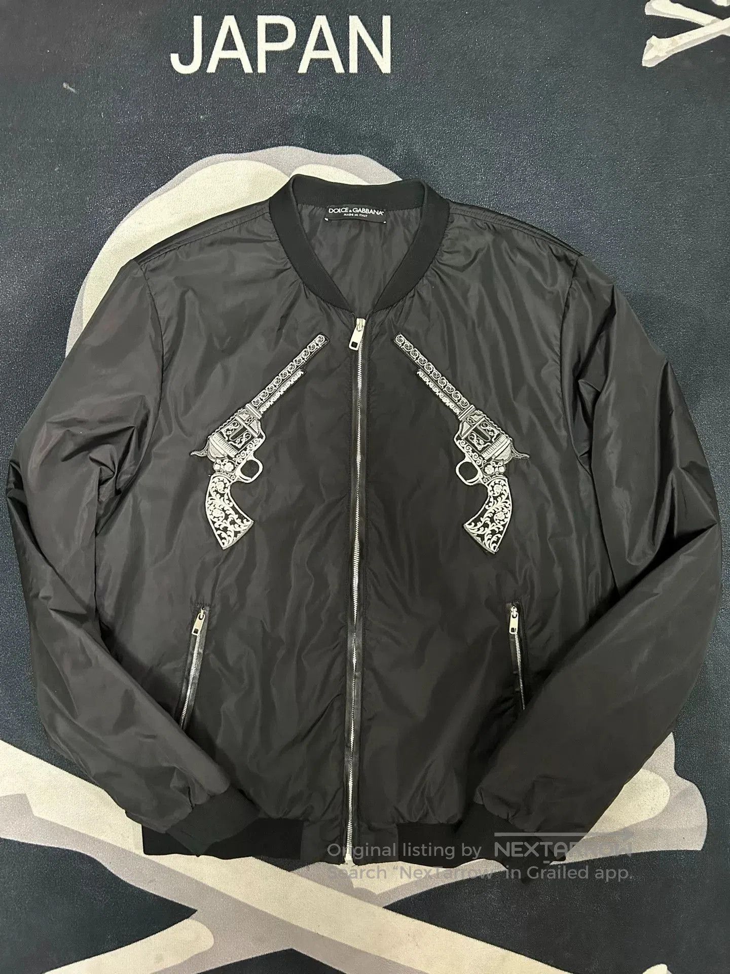 Dolce & Gabbana Dolce & Gabbana Quilted Baseball Jacket. Size US L / EU 52-54 / 3 - 1 Thumbnail