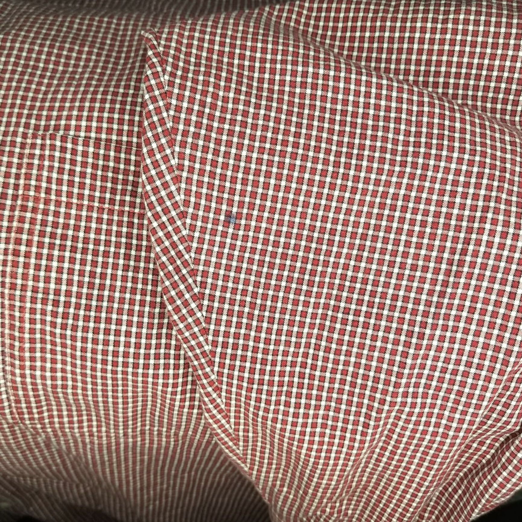 Vintage Buckle BKE Mens Red Long Sleeve Button Up 2XL 67 Resistance Strength Size US XXL / EU 58 / 5 - 6 Thumbnail