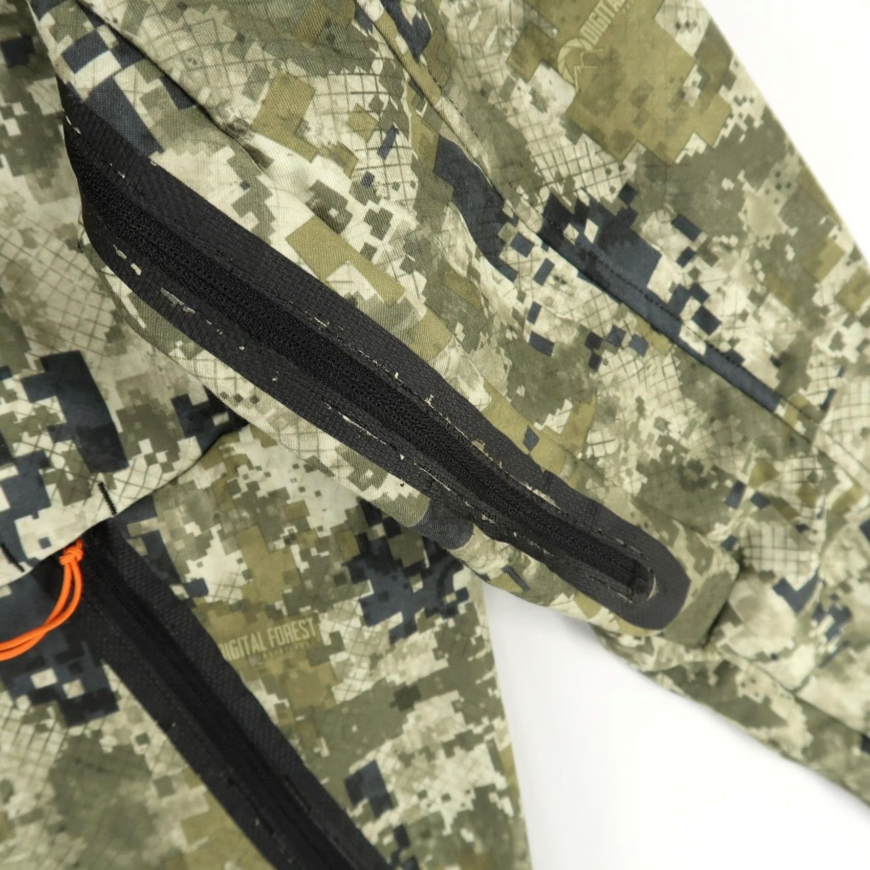 Vintage Plythal Pre Rut Jacket Mens Small Digital Camo Softshell Hunting Pit Zip Pockets Size US S / EU 44-46 / 1 - 6 Thumbnail