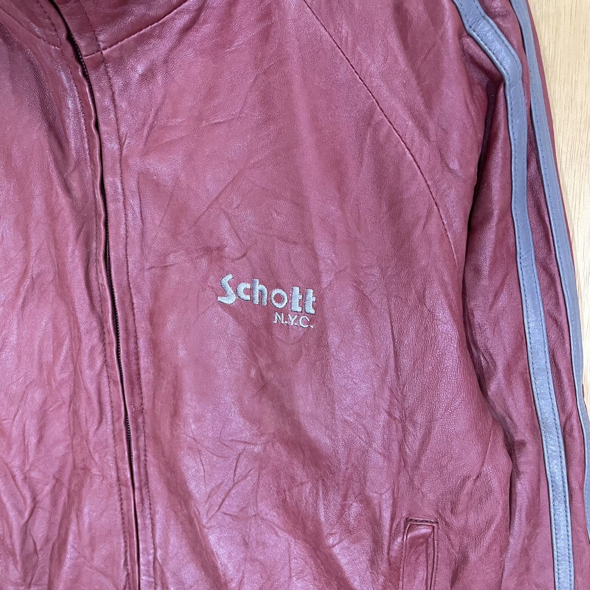 Schott Vintage SCHOTT NYC Leather Jacket Size US M / EU 48-50 / 2 - 6 Thumbnail