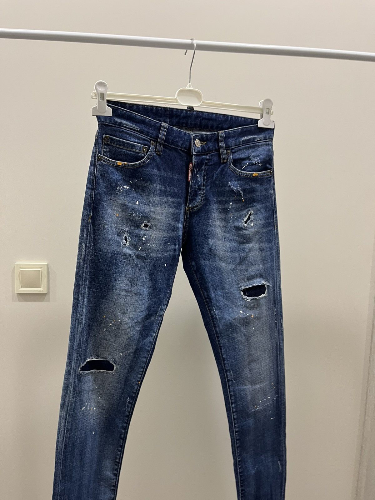 Dsquared2 90s DSQUARED 2 JEANS DENIM PANTS Y2k CHROME PUNK ROCK EMO AL Size US 28 / EU 44 - 3 Thumbnail
