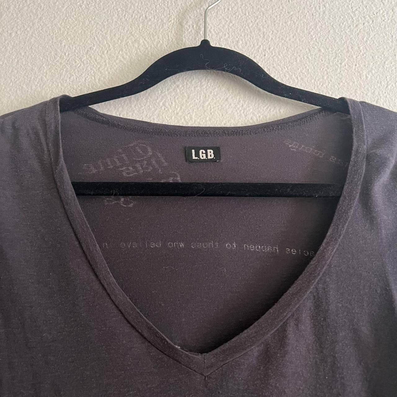 Le Grande Bleu (L.G.B.) L.G.B dark grey graphic long sleeve Size S / US 4 / IT 40 - 6 Thumbnail