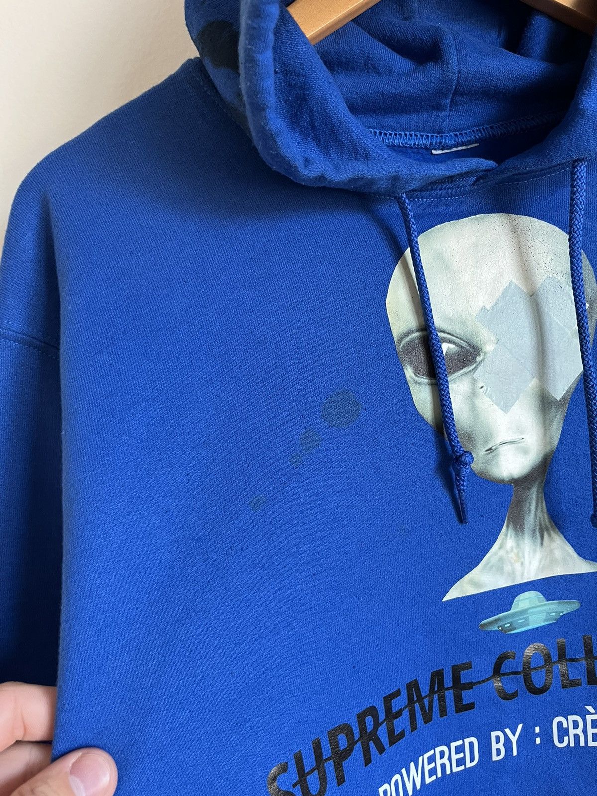 Alien Workshop × Hook-Ups × Vintage Vintage Y2K Alien Supreme Collection Boxy Hoodie Size US M / EU 48-50 / 2 - 8 Thumbnail