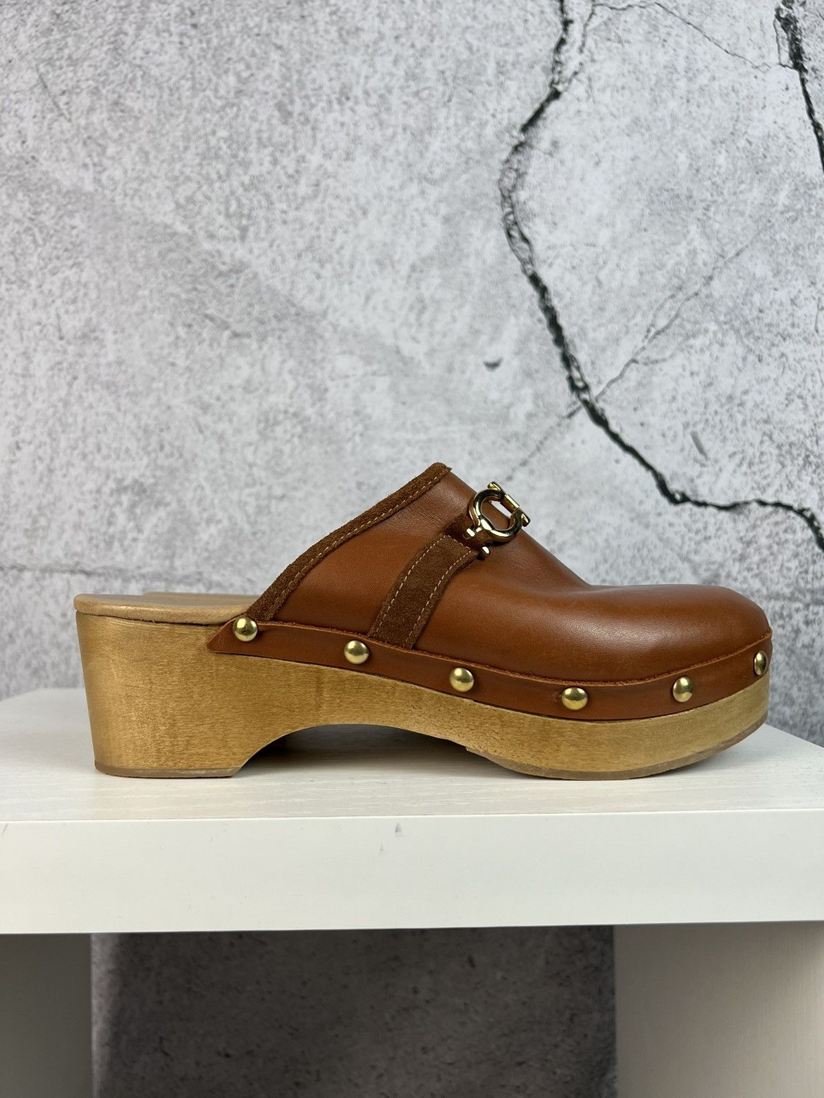 Other Cosmo Paris slip on brown leather boots shoes Size US 11 / IT 41 - 4 Thumbnail