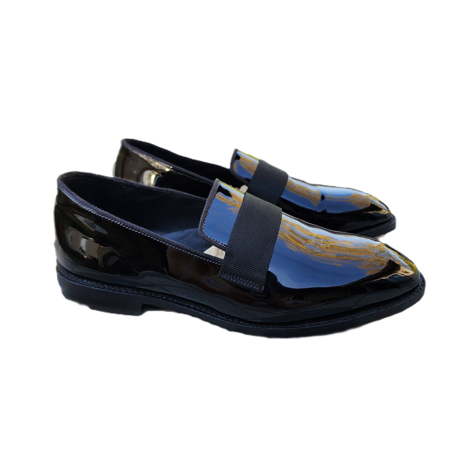 Allen Edmonds Allen Edmonds James Polished Patent Leather Dress Loafer 12 Size US 12 / EU 45 - 2 Thumbnail