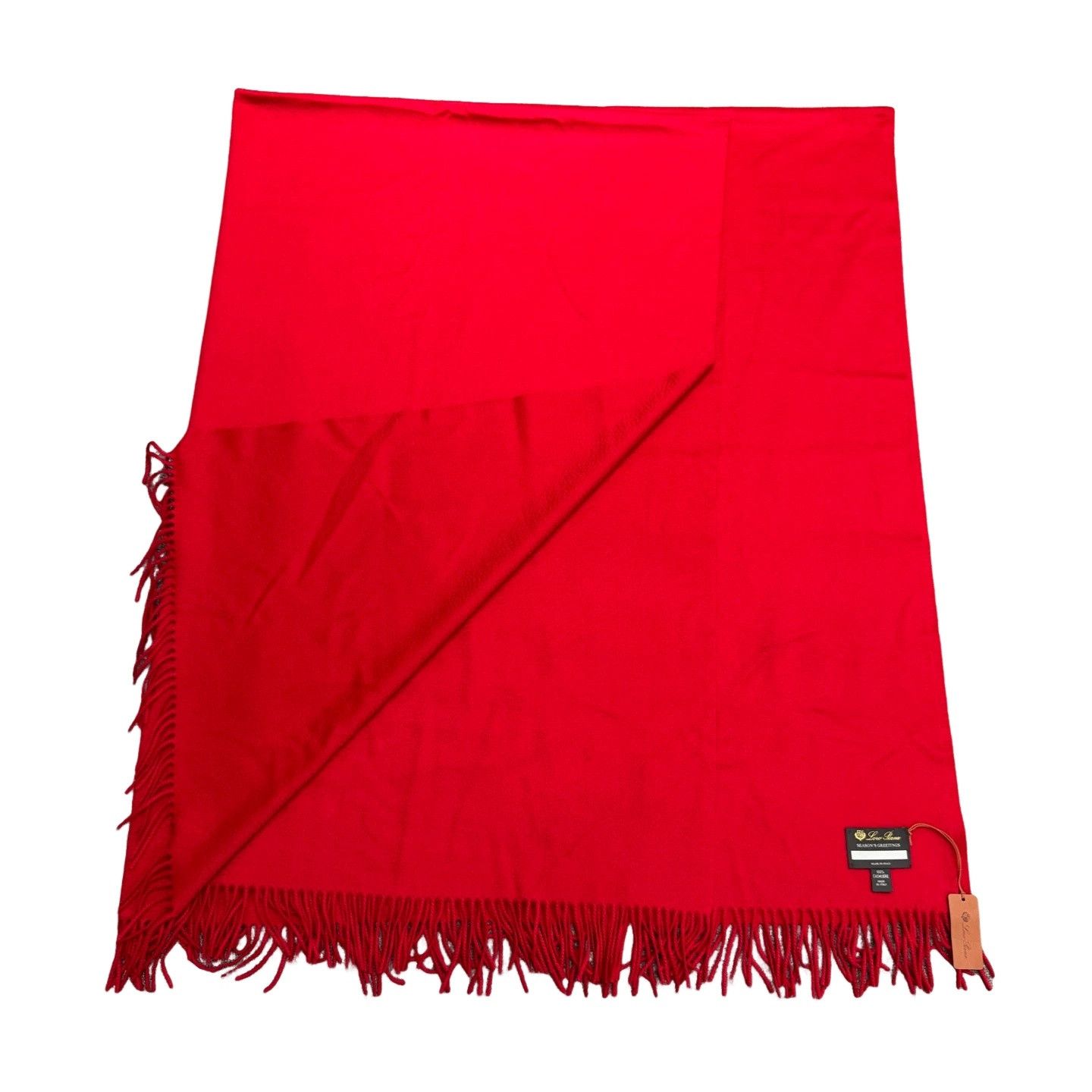 Loro Piana Loro Piana Season's Greetings Cashmere Throw Blanket ONE SIZ Size ONE SIZE - 1 Thumbnail