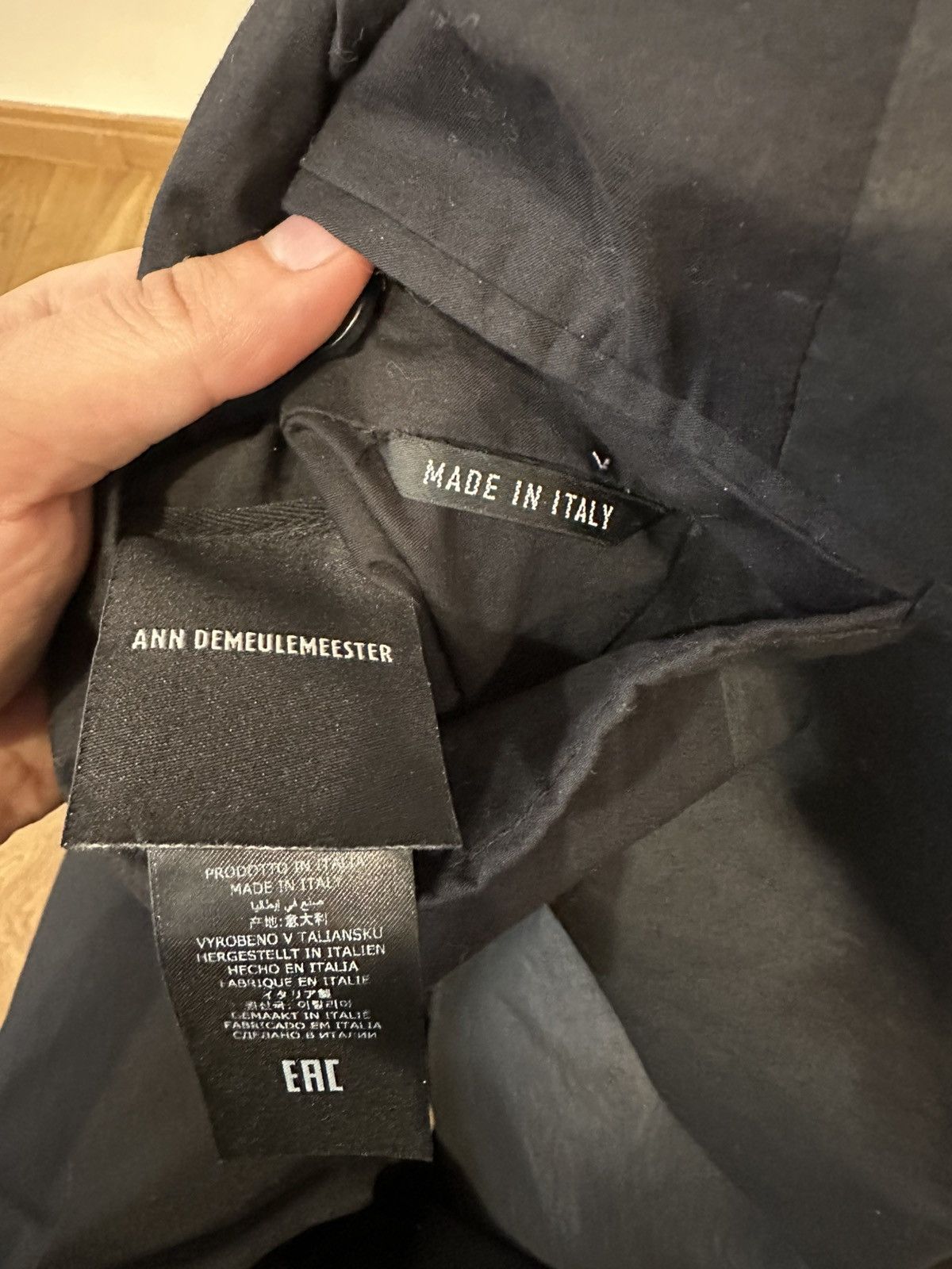 Ann Demeulemeester Ann Demeulemeester blazer Size S / US 4 / IT 40 - 9 Thumbnail