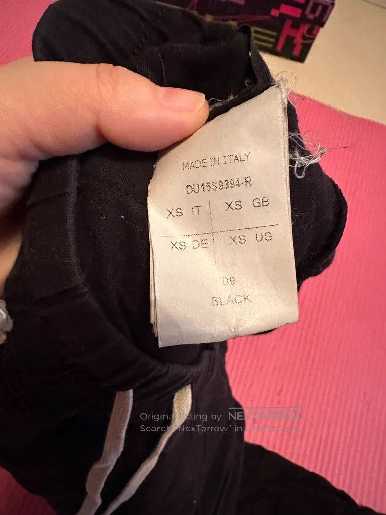 Rick Owens RICK OWENS size XS Dark Wash Relaxed Fit Crotch Drop Pants Size US 27 - 4 Thumbnail