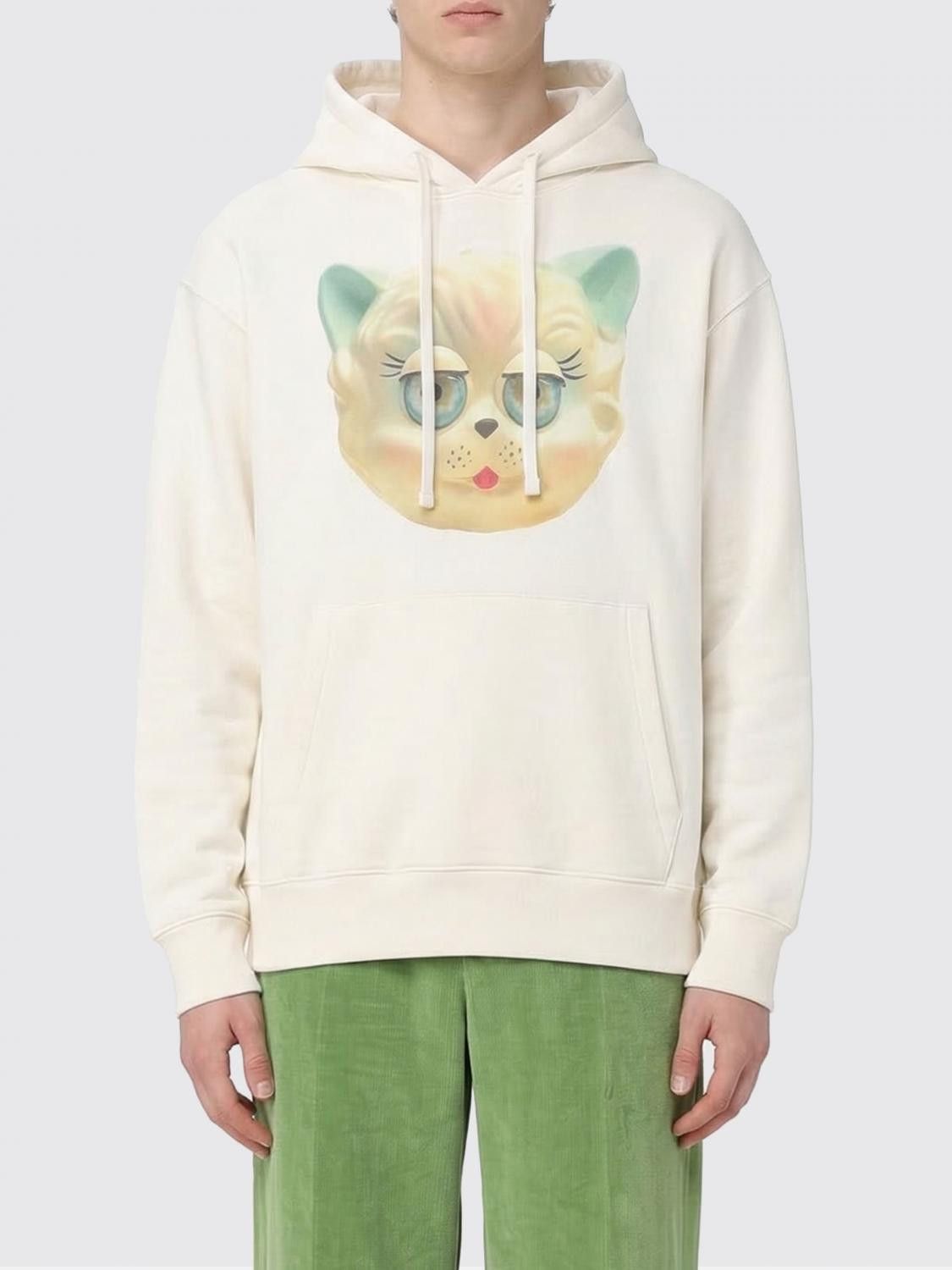 Valentino Valentino Sweatshirt Men White Size US S / EU 44-46 / 1 - 1 Thumbnail