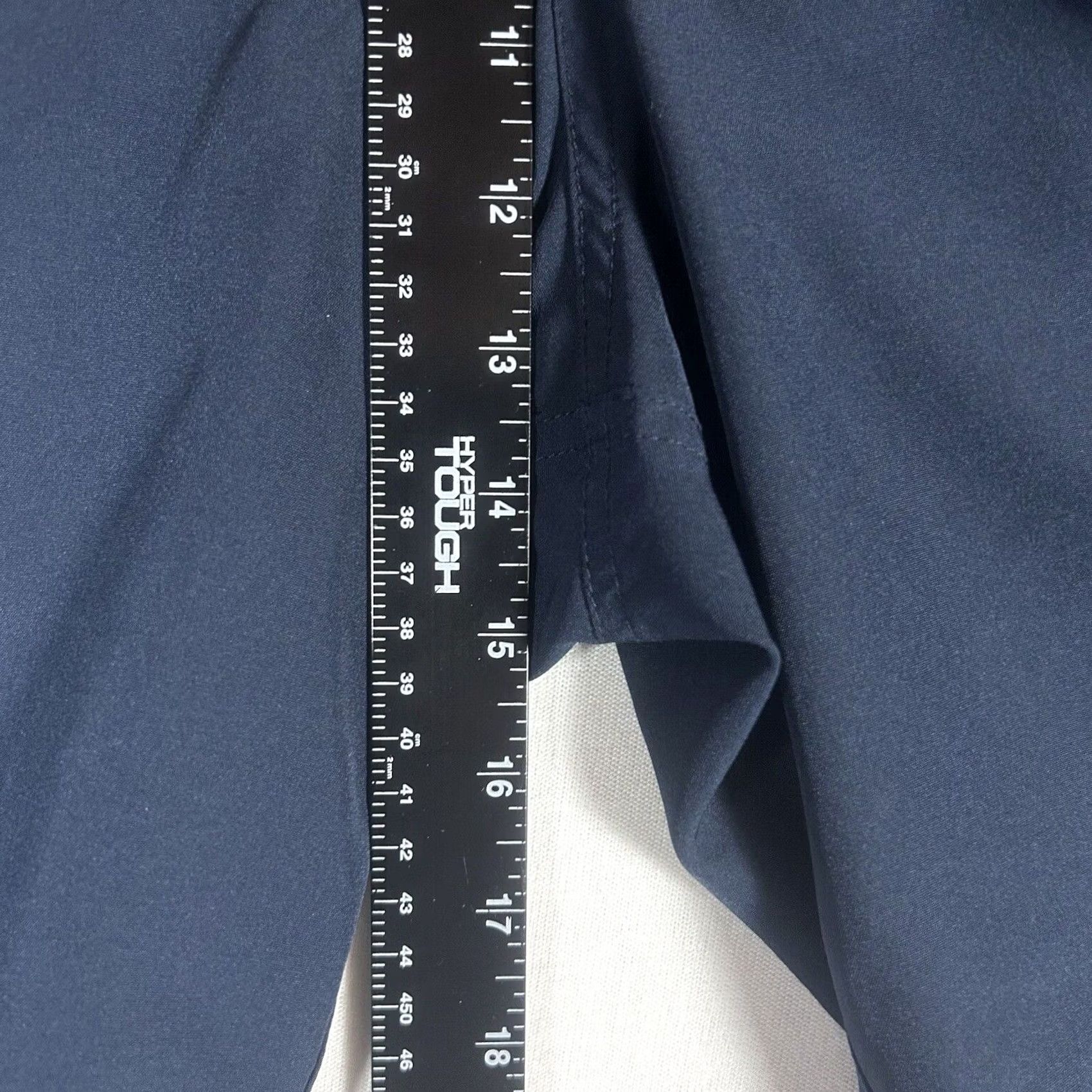 Nike Nike Swim Trunks Mens XL Navy Blue Colorblock Lined Pockets Drawstring 9" Inseam Size ONE SIZE - 7 Thumbnail