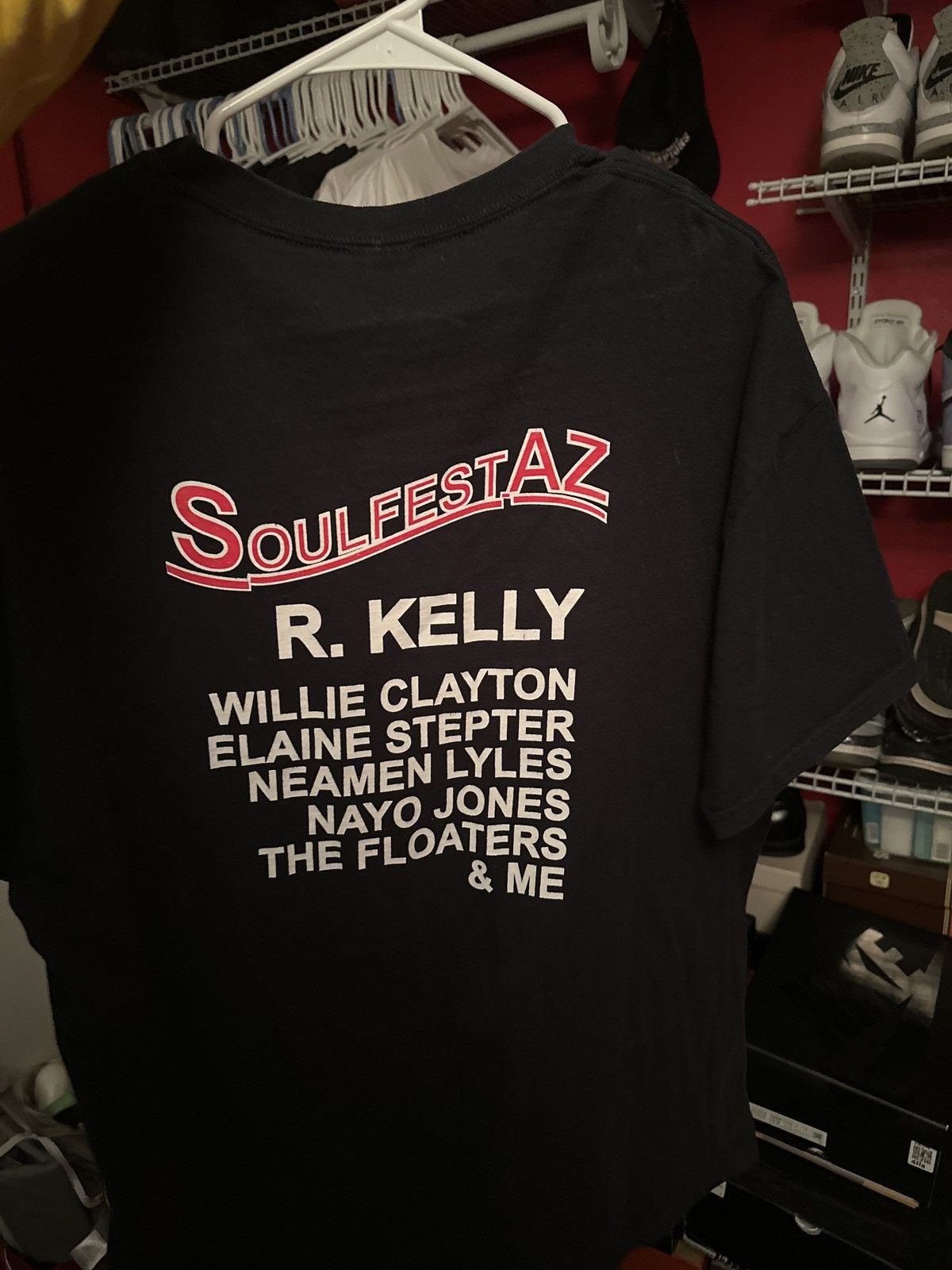 Band Tees × Vintage VINTAGE SOULFEST AZ R KELLY TEE Size US XL / EU 56 / 4 - 2 Thumbnail