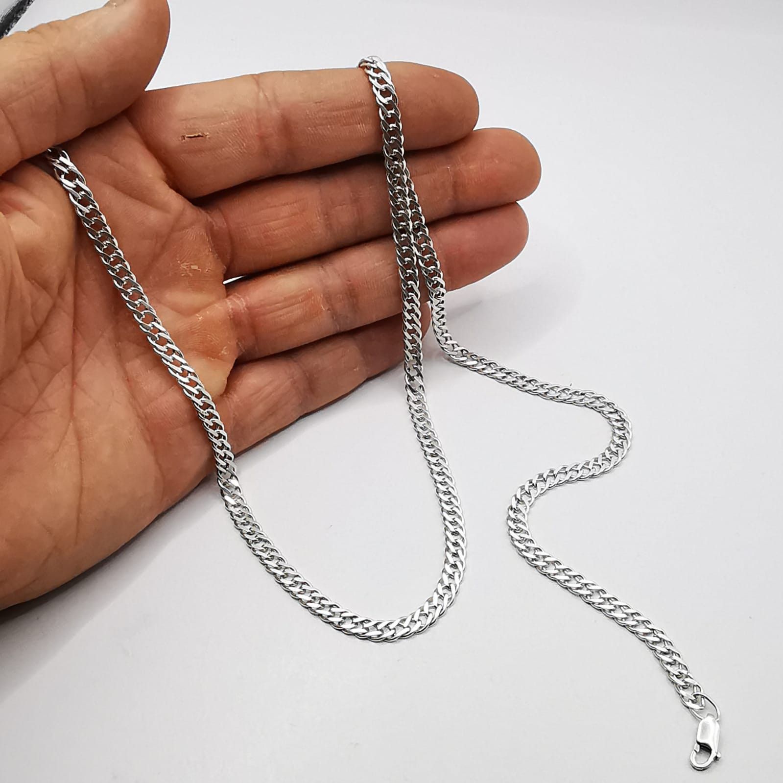 Vintage Vintage Jewelry Chain, 925 Sterling Silver, Signed 17,48g Size ONE SIZE - 5 Thumbnail