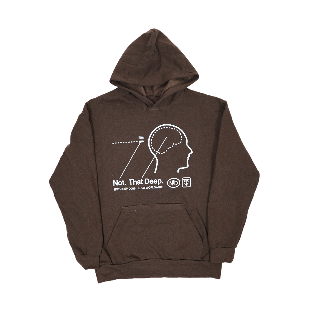 Other Brown Headshot Hoodie Size US M / EU 48-50 / 2 - 1 Thumbnail