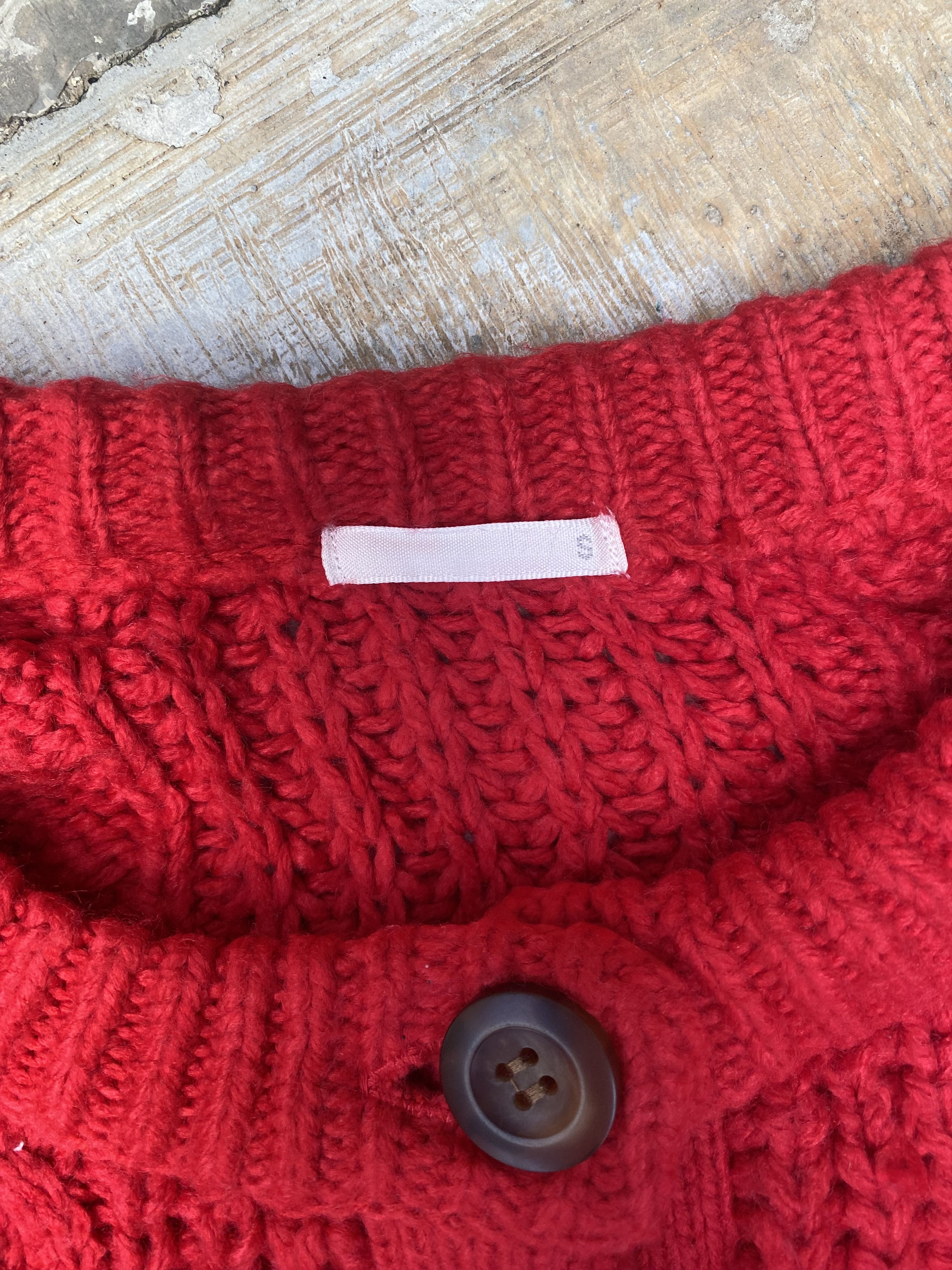 GU GU cable knit cardigan Size S / US 4 / IT 40 - 6 Thumbnail