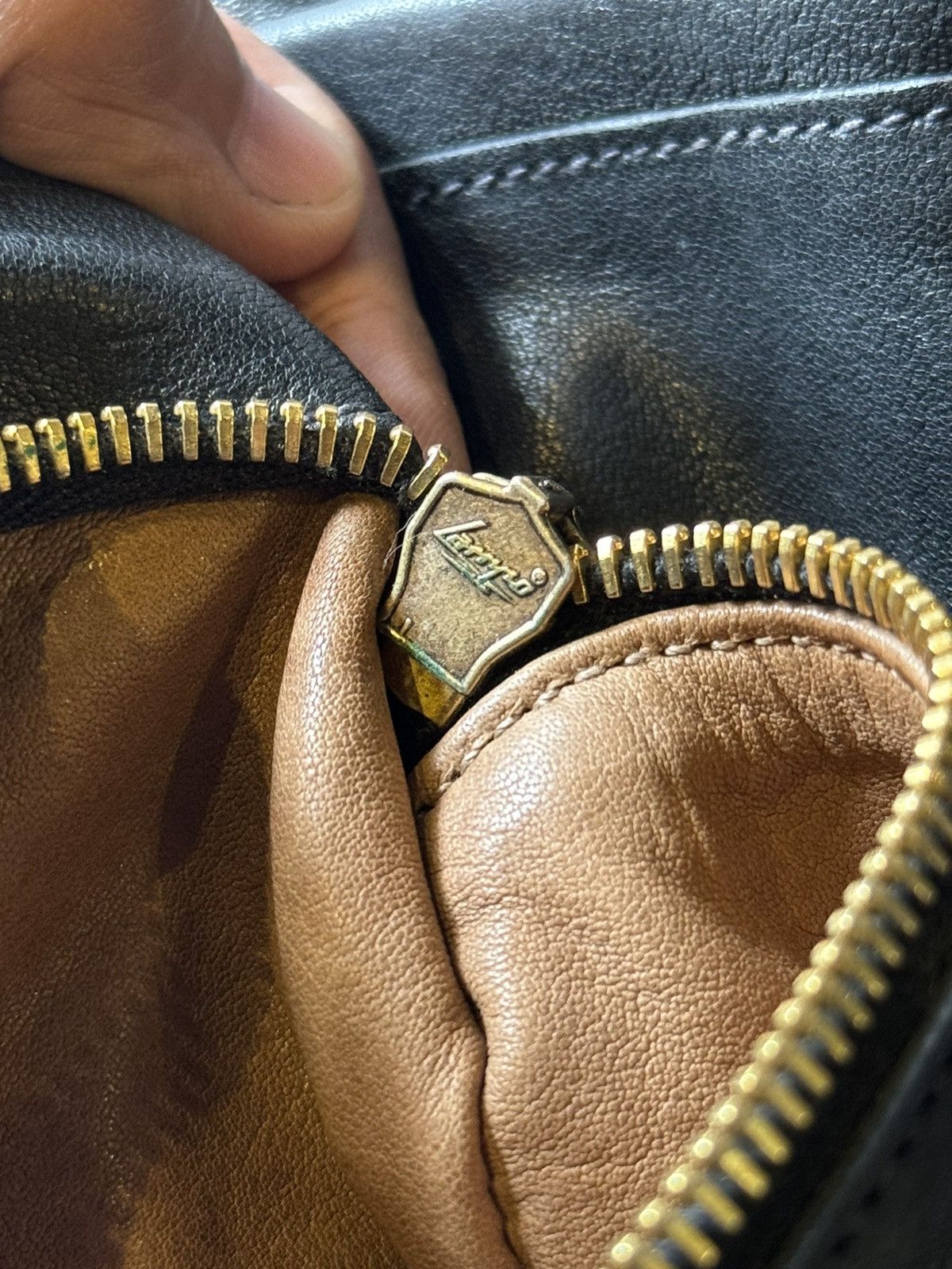 Prada PRADA Nappa Studded Aviator Shopping Tote Size ONE SIZE - 9 Thumbnail