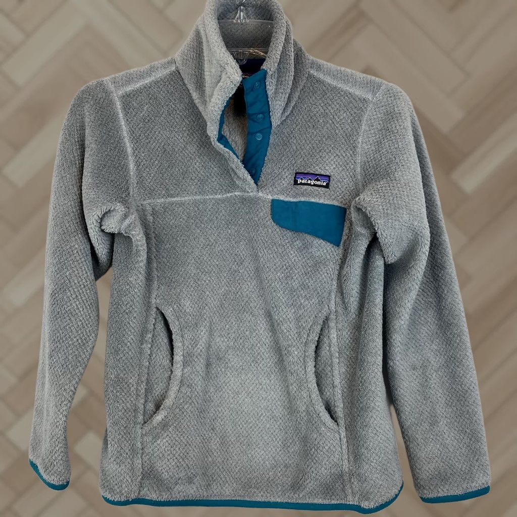 Patagonia Patagonia Synchilla Pullover Woman XXS Quarter Snap Fleece Gray 25442 Size XXS / US 00 / IT 34 - 1 Thumbnail