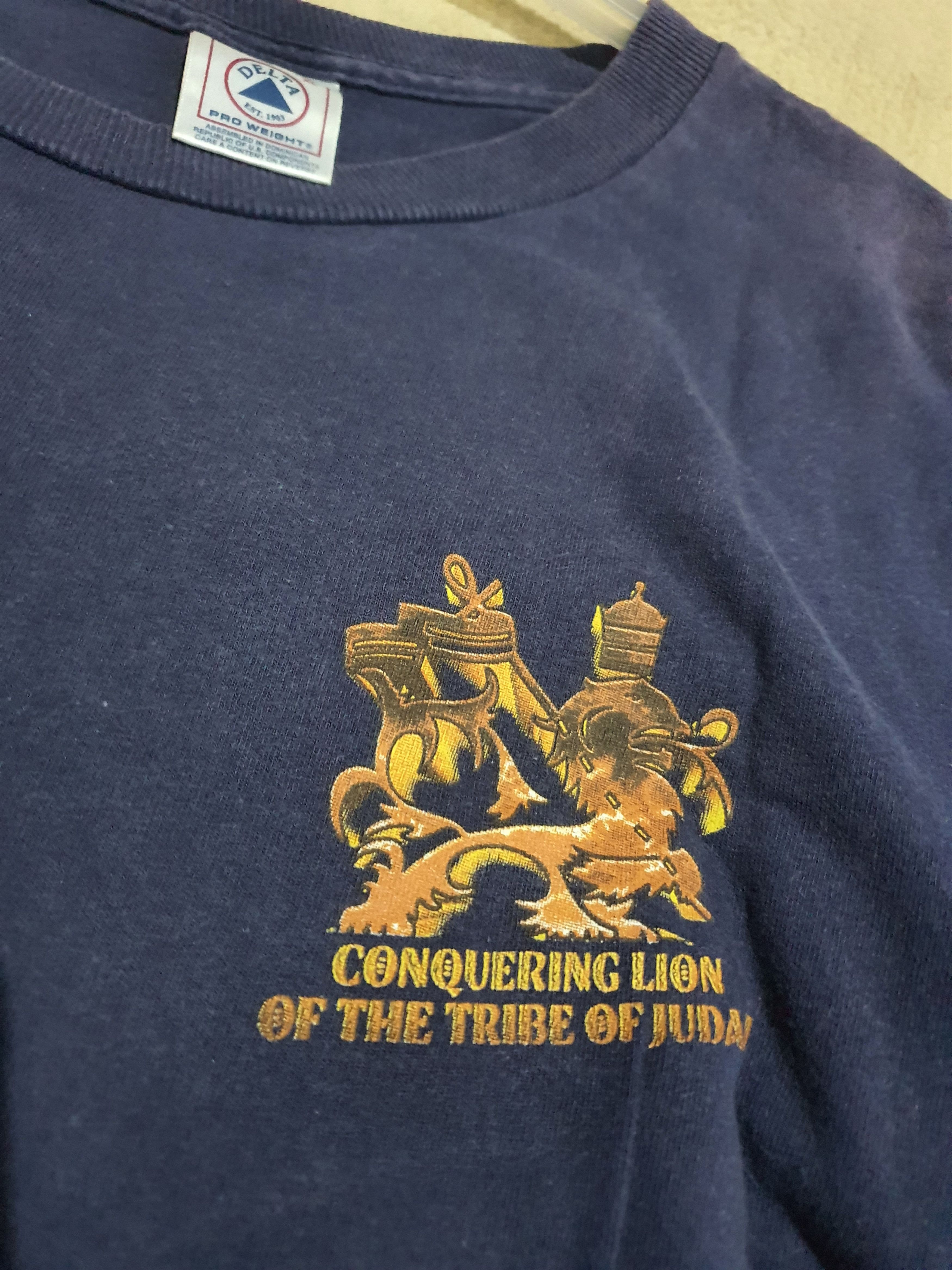 Band Tees × Vintage 🔥Conquering lion of the tribe of judah XL 🔥 Size US XL / EU 56 / 4 - 5 Thumbnail