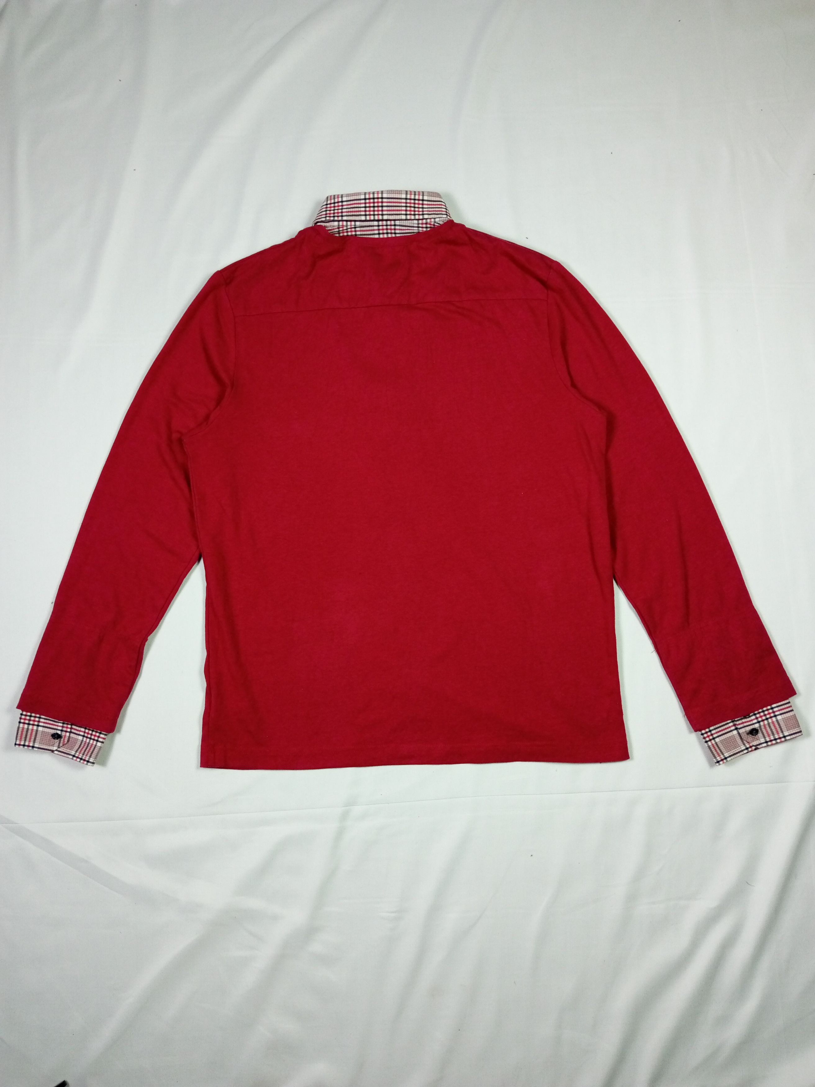 Japanese Brand Soda Exchange Millenial Style Double layer Oxford longsleeve Size US L / EU 52-54 / 3 - 17 Thumbnail