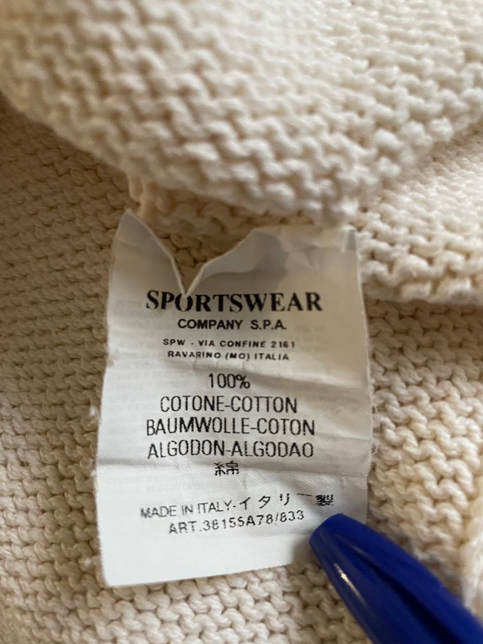 Stone Island Stone Island Sweater Vintage 1990s Size US XL / EU 56 / 4 - 16 Thumbnail