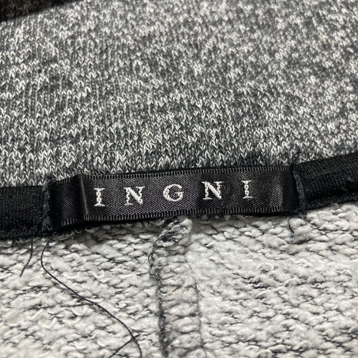 Japanese Brand 2000s Igni Knitted Ziphoodie Beauty Beast Lgb Charcoal Size US XL / EU 56 / 4 - 15 Thumbnail