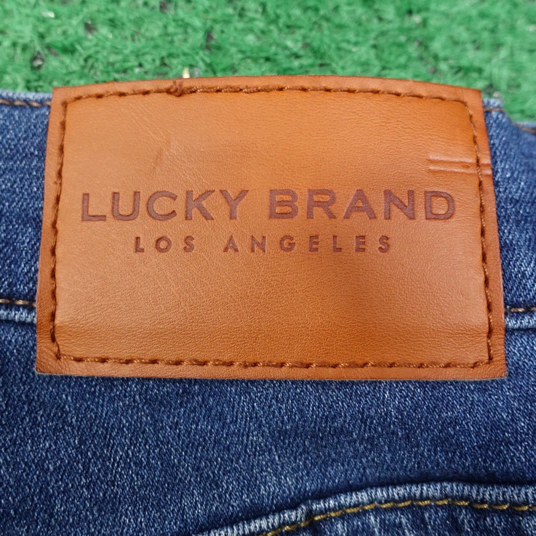 Lucky Brand Lucky Brand Jeans Womens 4 27 Blue Mid Rise Crop Ava Stretch Denim Skinny -P2 Size 27" / US 4 / IT 40 - 6 Thumbnail